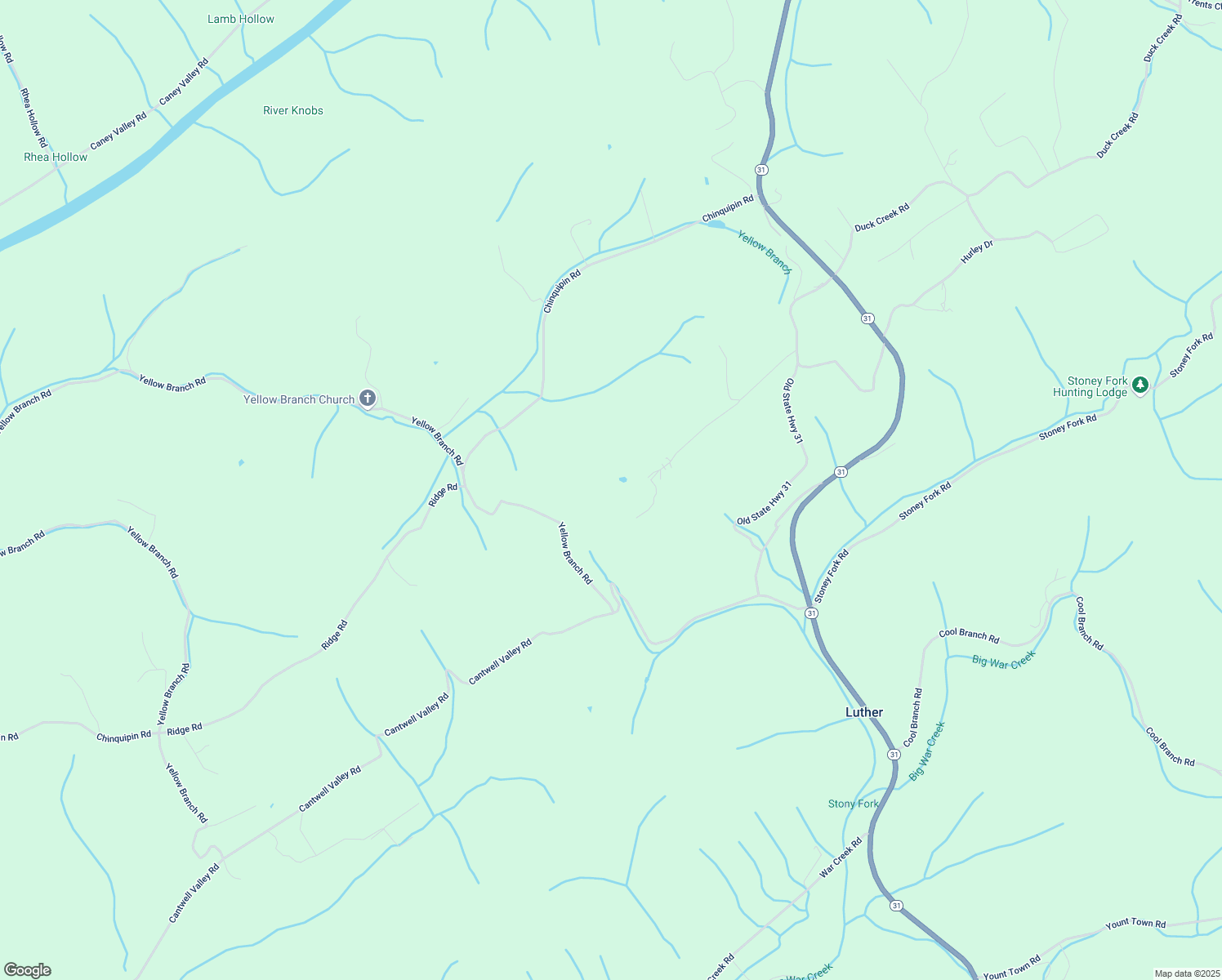 map of restaurants, bars, coffee shops, grocery stores, and more near 616 Ridgeview Lane in Sneedville