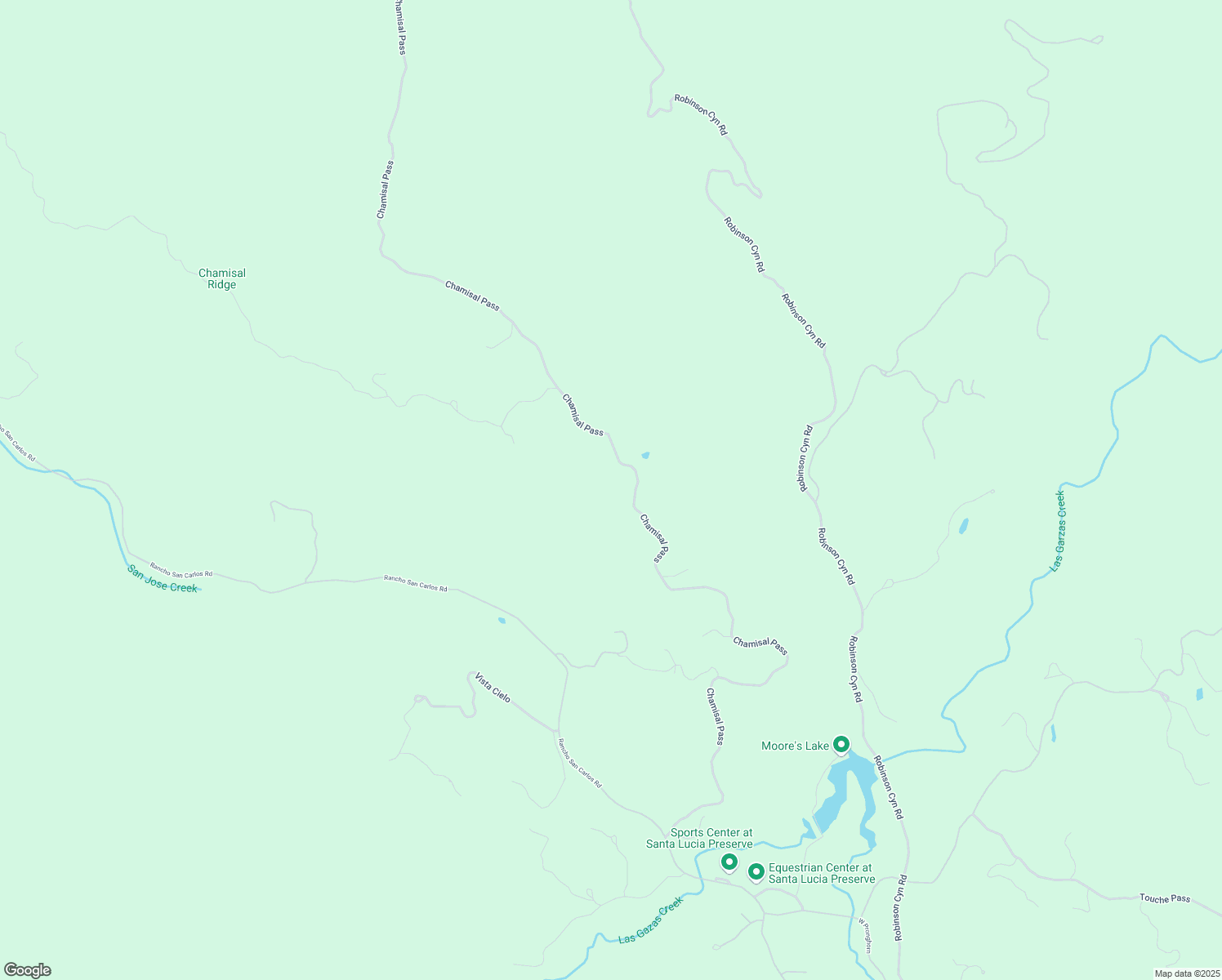 map of restaurants, bars, coffee shops, grocery stores, and more near 57 Chamisal Pass in Carmel-by-the-Sea