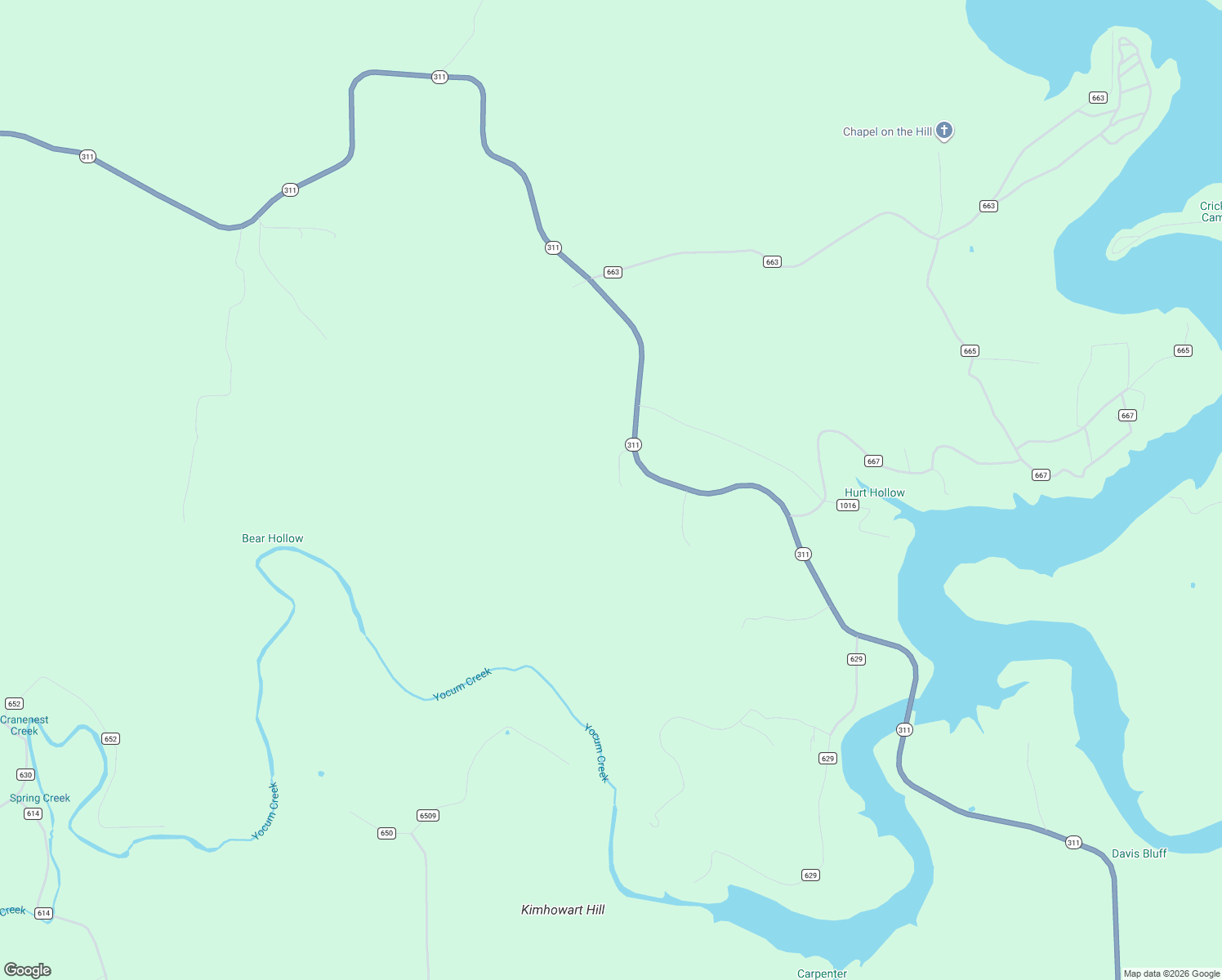 map of restaurants, bars, coffee shops, grocery stores, and more near 16298 Arkansas 311 in Green Forest