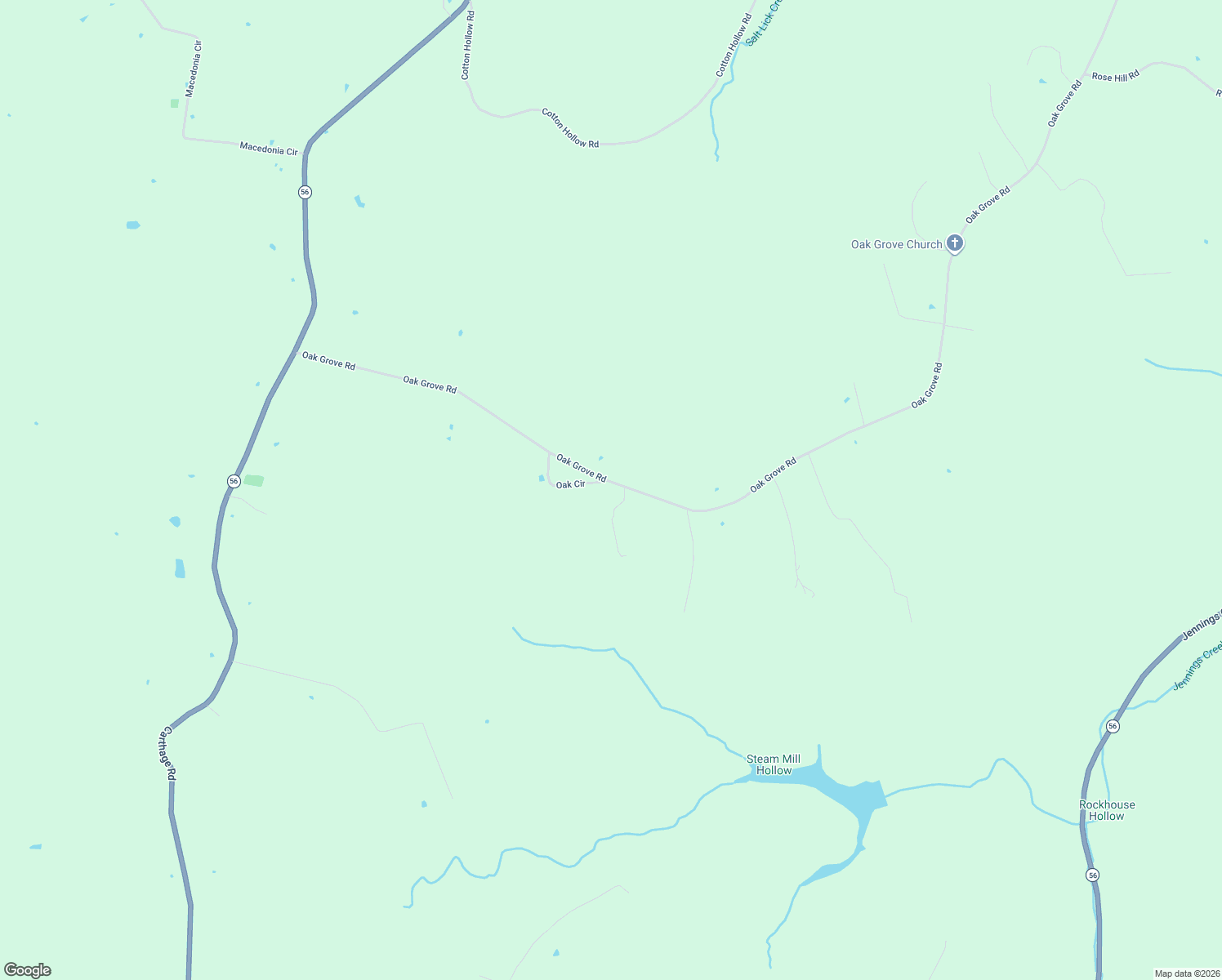map of restaurants, bars, coffee shops, grocery stores, and more near 5279 Oak Grove Rd in Red Boiling Springs