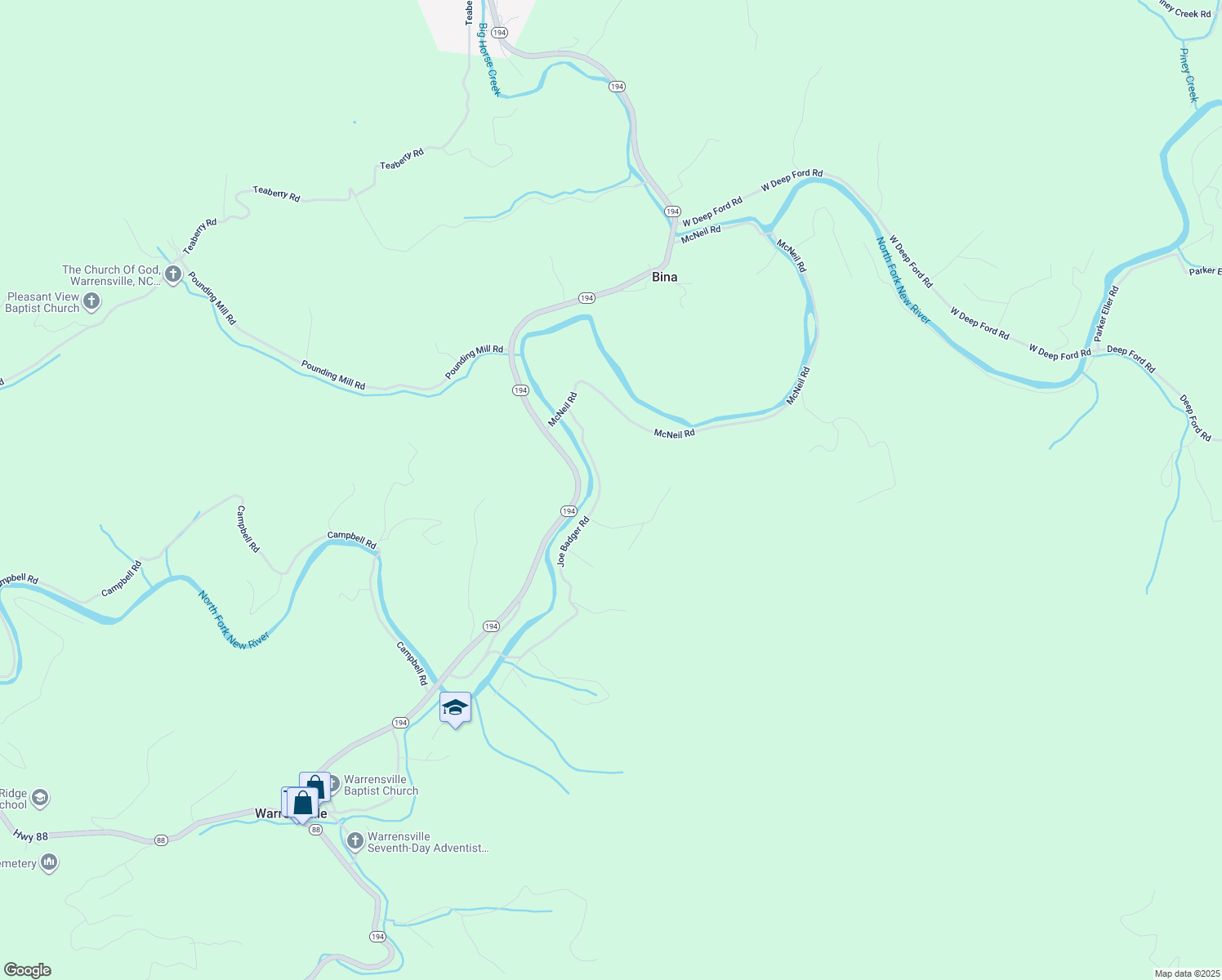 map of restaurants, bars, coffee shops, grocery stores, and more near in Jefferson