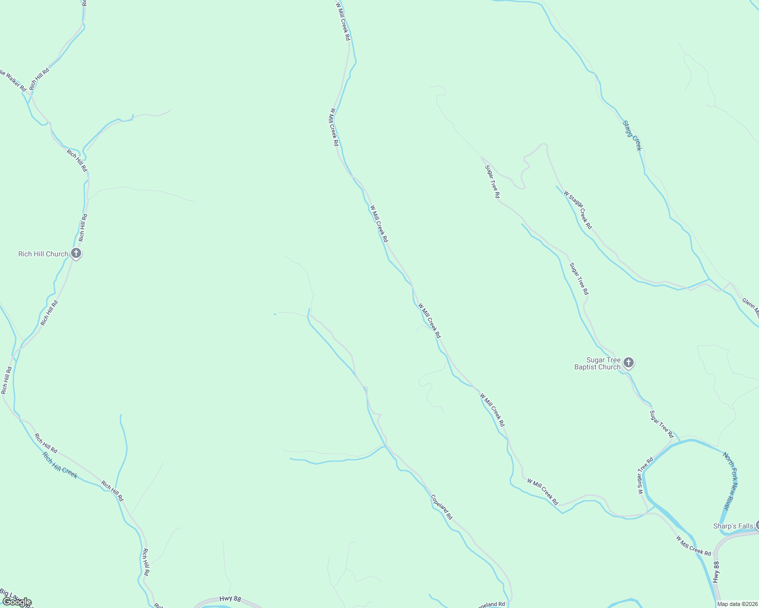 map of restaurants, bars, coffee shops, grocery stores, and more near 2161 West Mill Creek Road in Warrensville