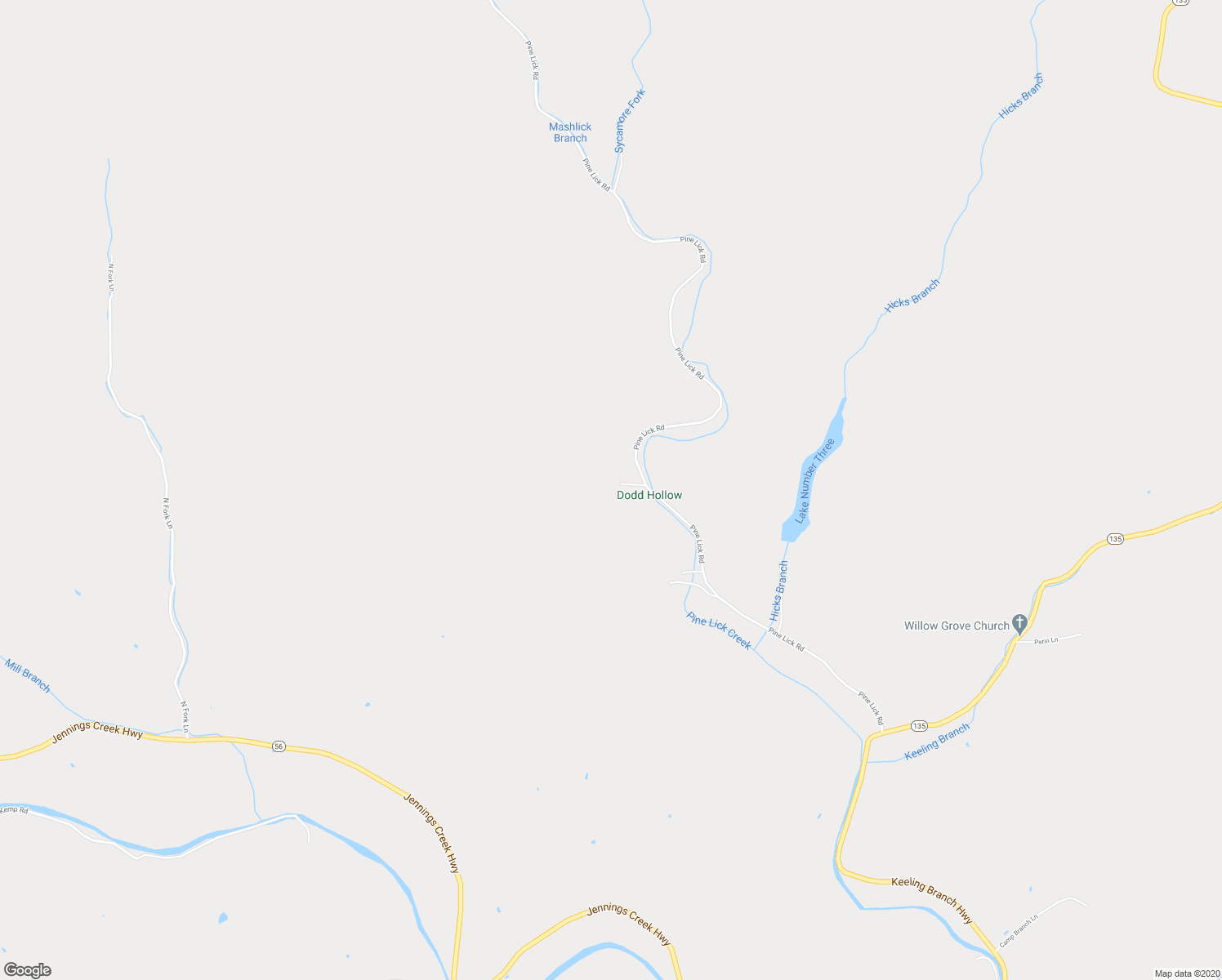 map of restaurants, bars, coffee shops, grocery stores, and more near 383 Pine Lick Road in Whitleyville