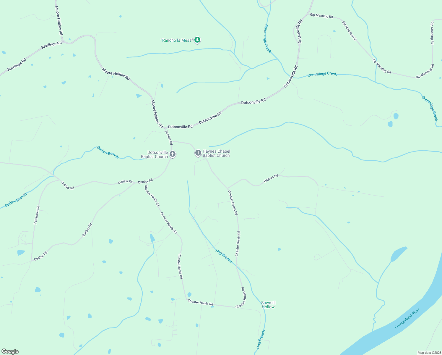 map of restaurants, bars, coffee shops, grocery stores, and more near 1940 Chester Harris Road in Woodlawn