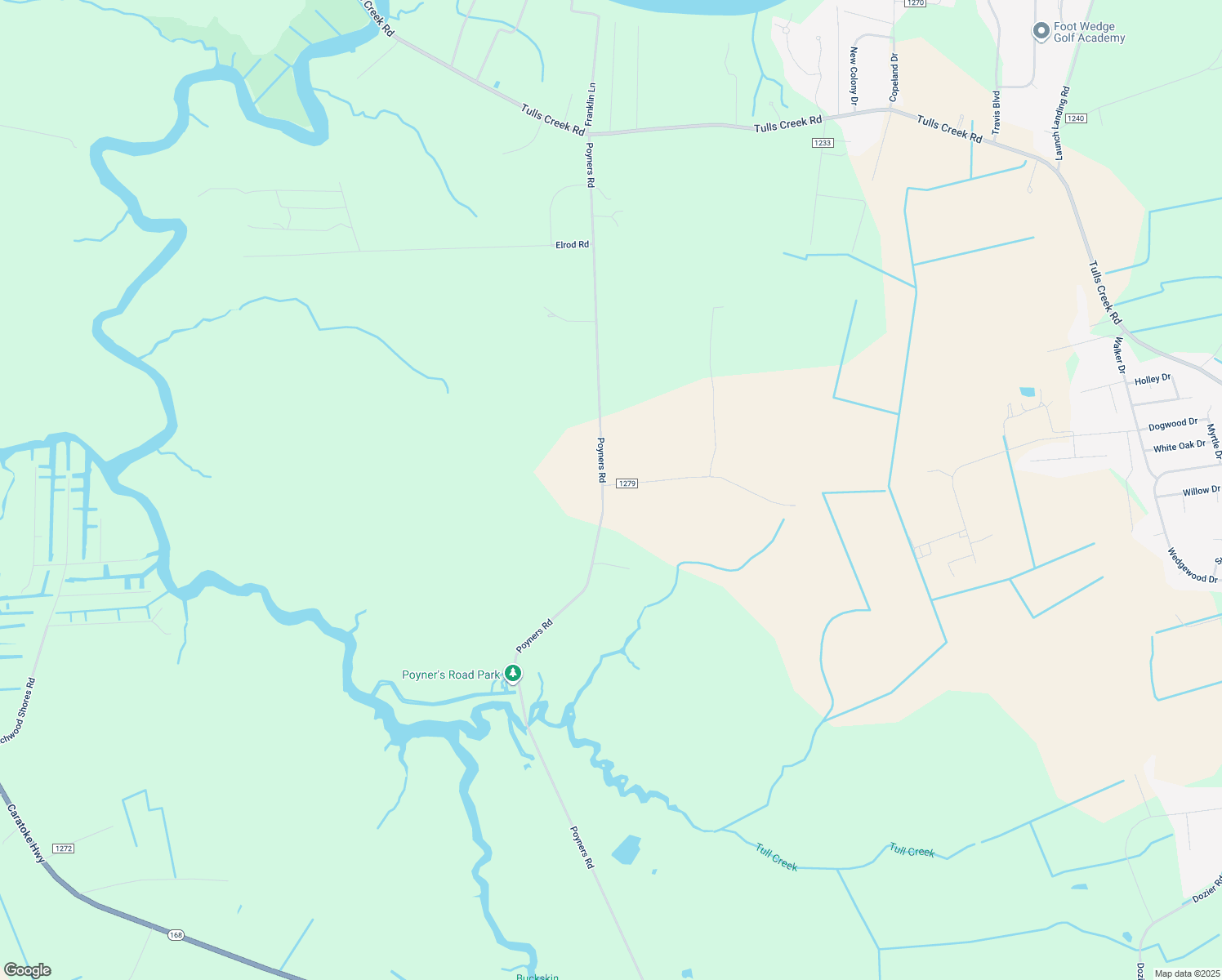 map of restaurants, bars, coffee shops, grocery stores, and more near 321 Poyners Road in Moyock