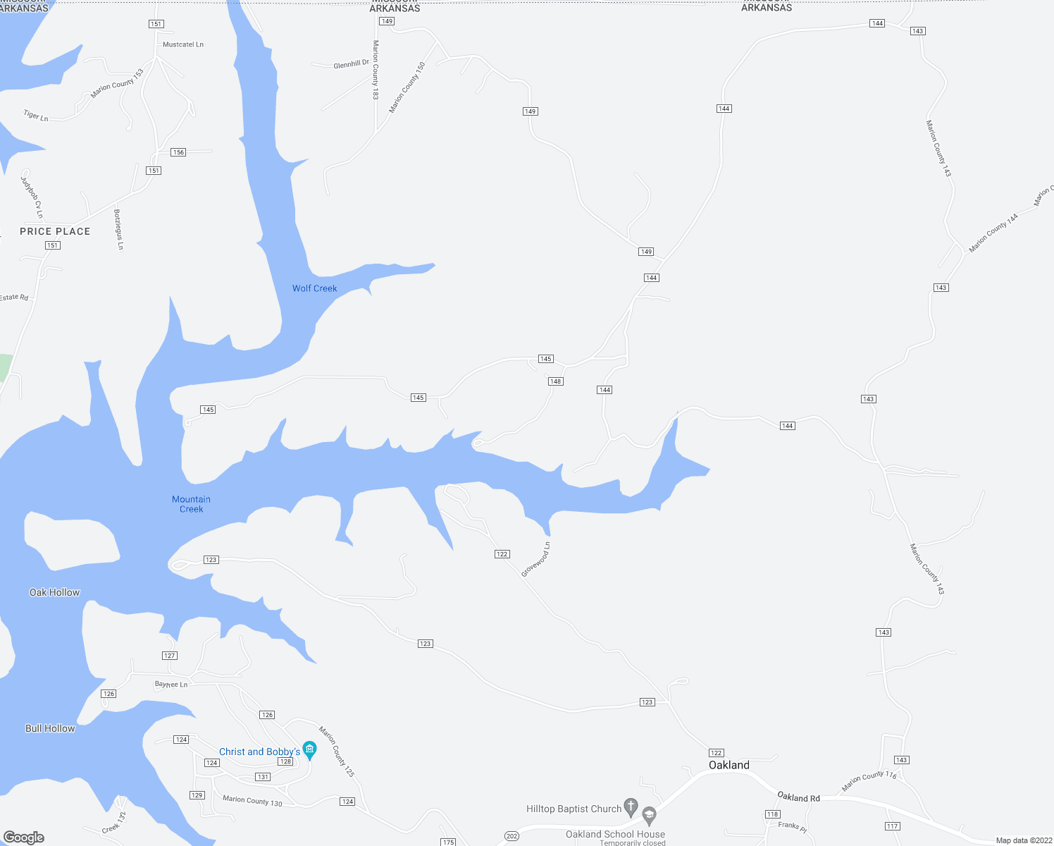 map of restaurants, bars, coffee shops, grocery stores, and more near Mc 148 in Oakland