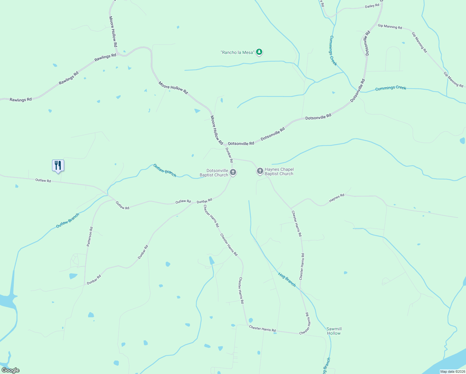 map of restaurants, bars, coffee shops, grocery stores, and more near 1912 Dunbar Road in Woodlawn