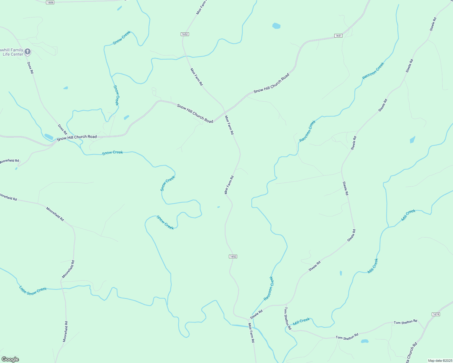 map of restaurants, bars, coffee shops, grocery stores, and more near 2416 Moir Farm Road in Lawsonville