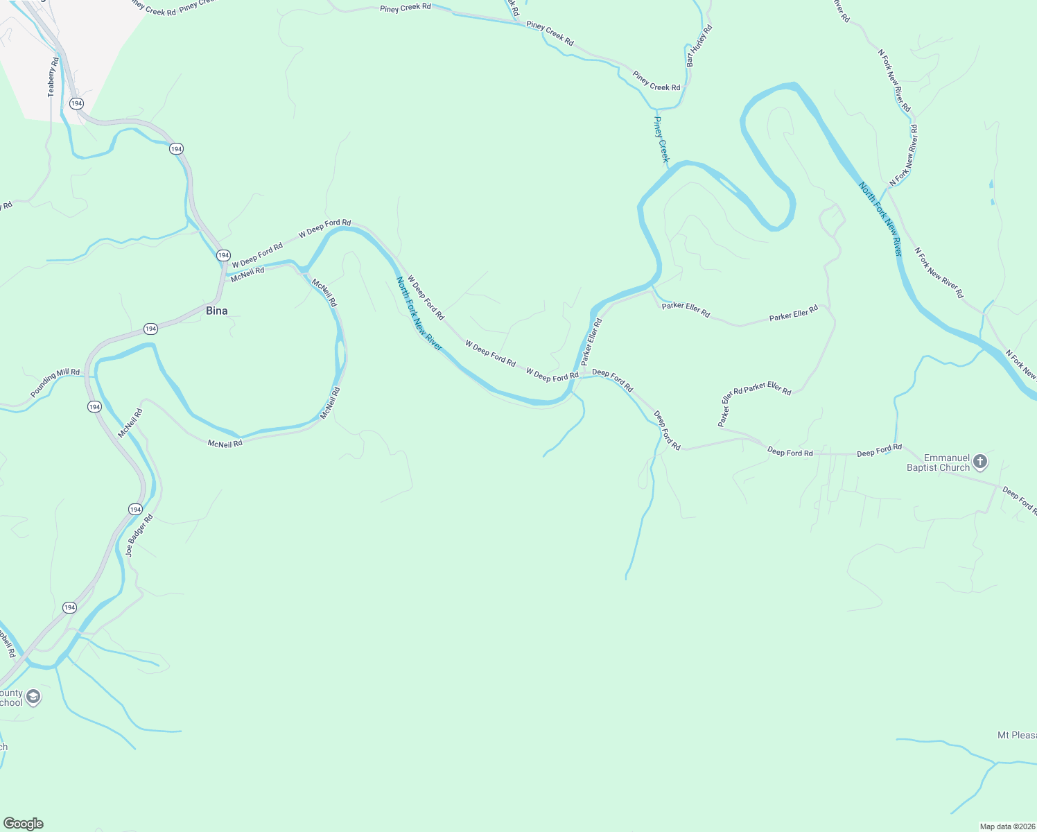 map of restaurants, bars, coffee shops, grocery stores, and more near 2283 Parker Eller Road in Lansing