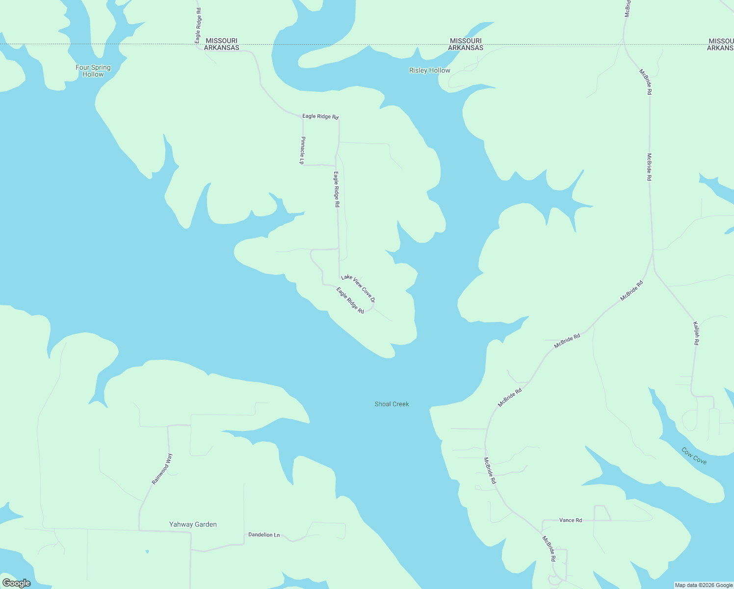 map of restaurants, bars, coffee shops, grocery stores, and more near Unnamed Road in Yellville