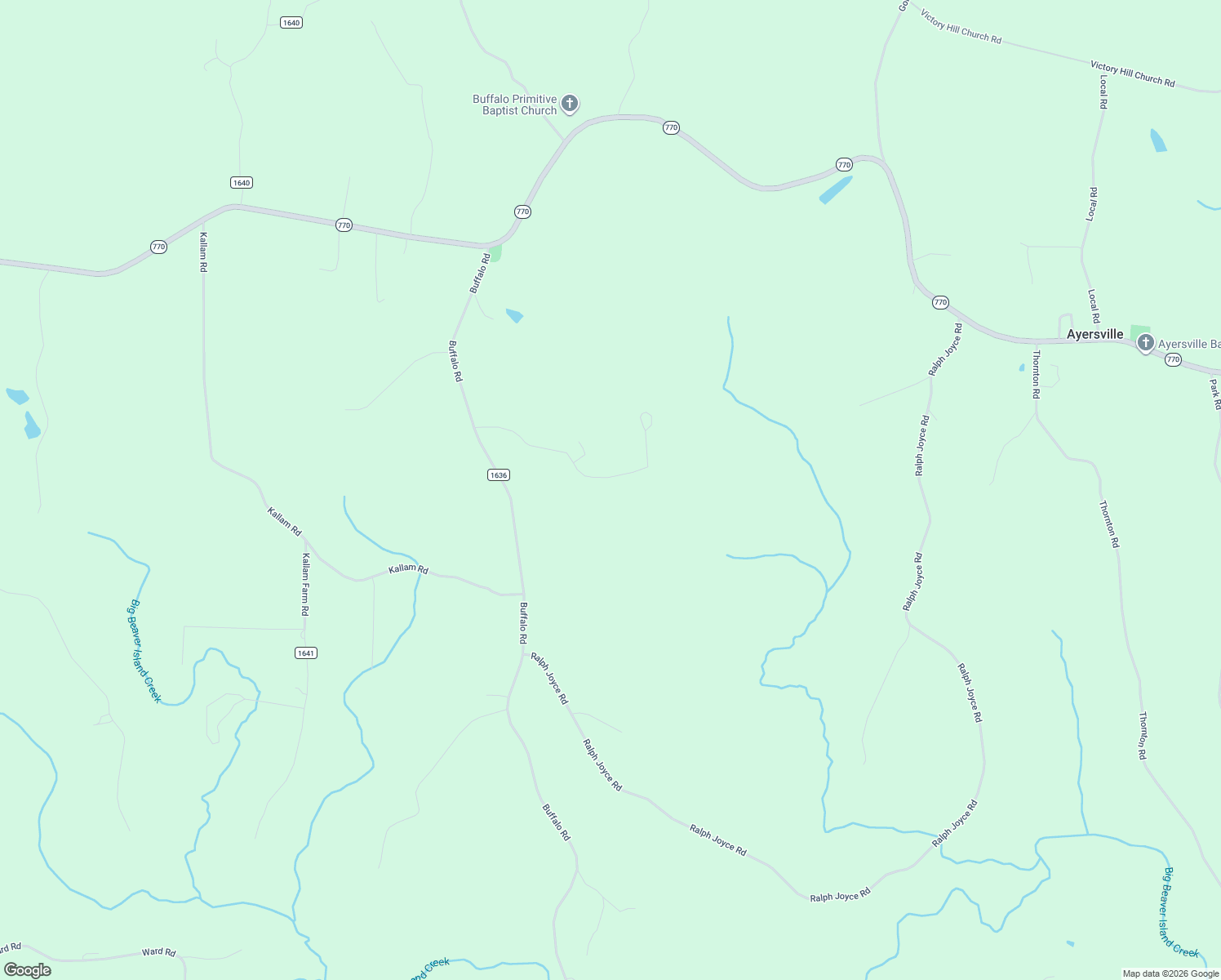 map of restaurants, bars, coffee shops, grocery stores, and more near 1230 Pebble Brook Road in Sandy Ridge