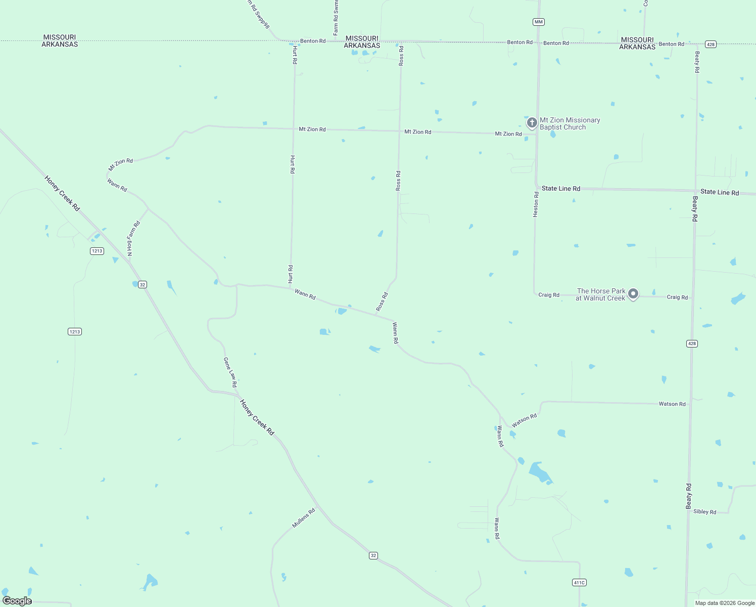 map of restaurants, bars, coffee shops, grocery stores, and more near 16128 Wann Road in Sulphur Springs