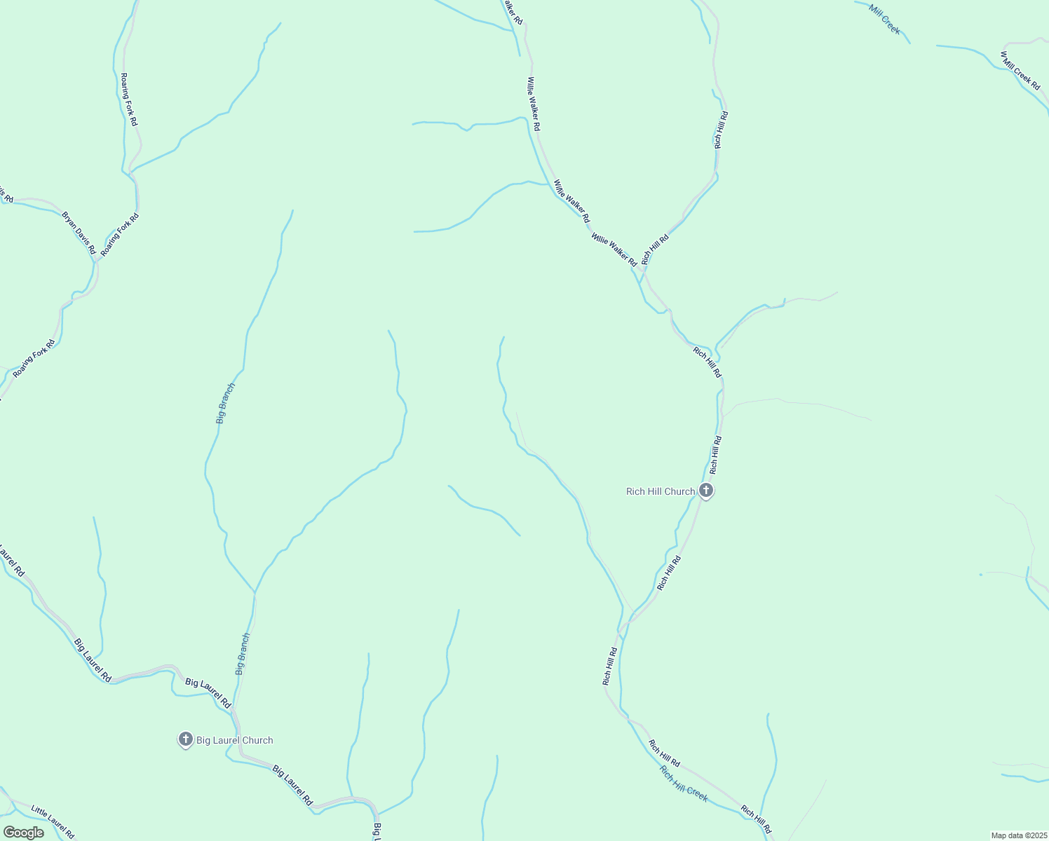 map of restaurants, bars, coffee shops, grocery stores, and more near 860 Arnold Jones Road in Creston
