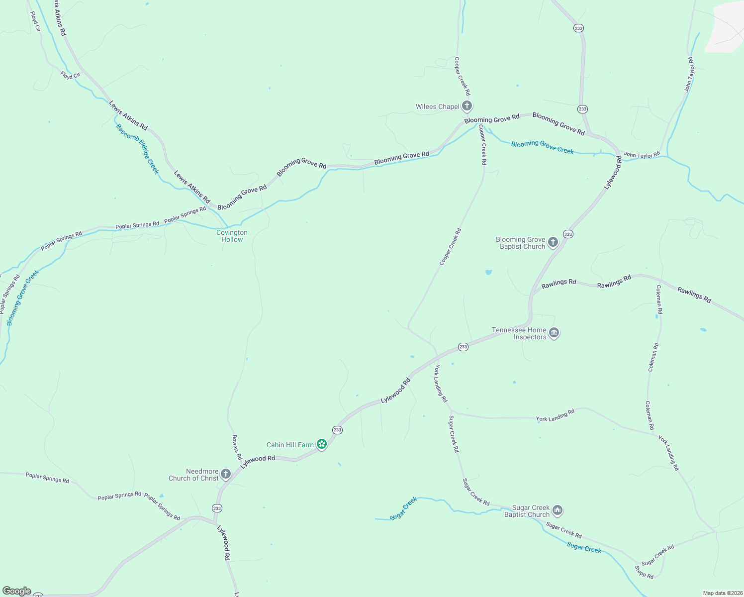 map of restaurants, bars, coffee shops, grocery stores, and more near 1051 Linder Ridge Road in Woodlawn