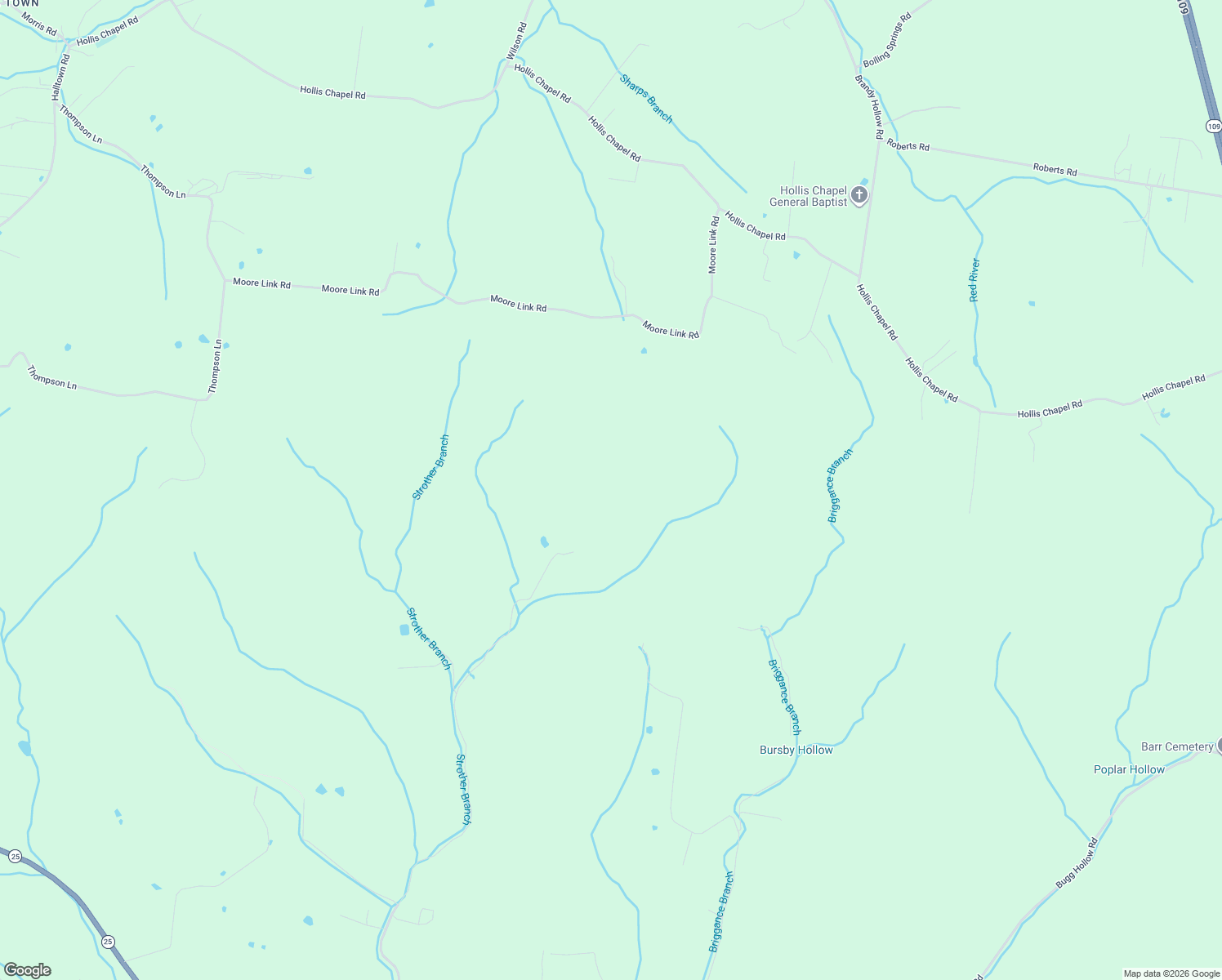 map of restaurants, bars, coffee shops, grocery stores, and more near in Cottontown