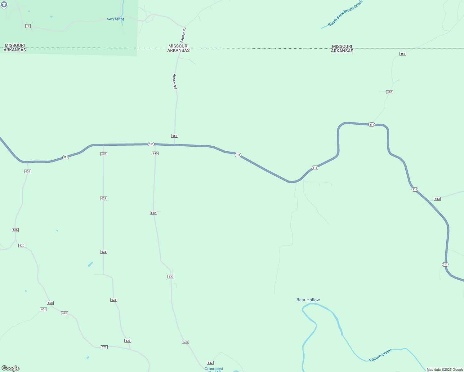 map of restaurants, bars, coffee shops, grocery stores, and more near 19058 Arkansas 311 in Oak Grove