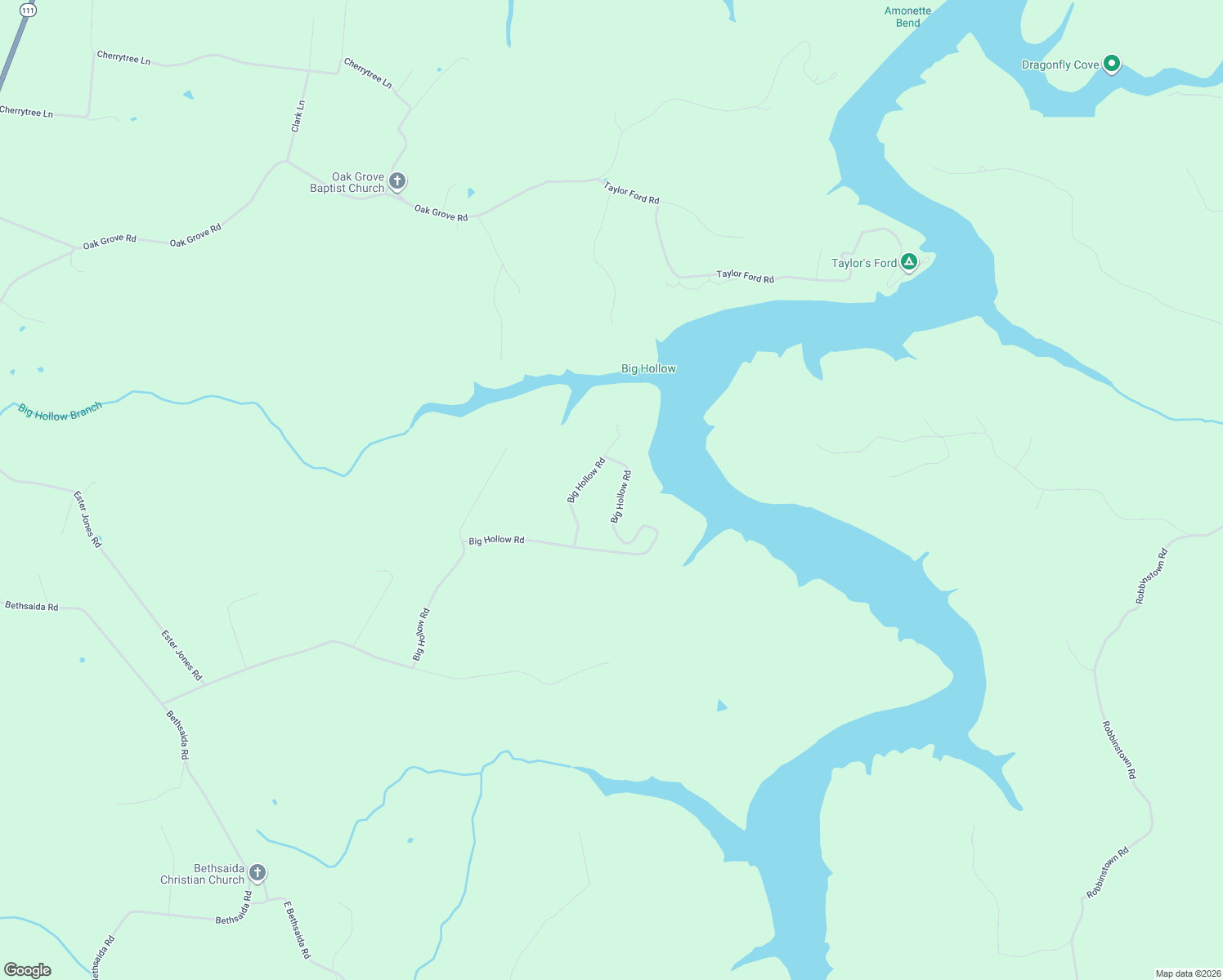 map of restaurants, bars, coffee shops, grocery stores, and more near 1089 Big Hollow Road in Monroe