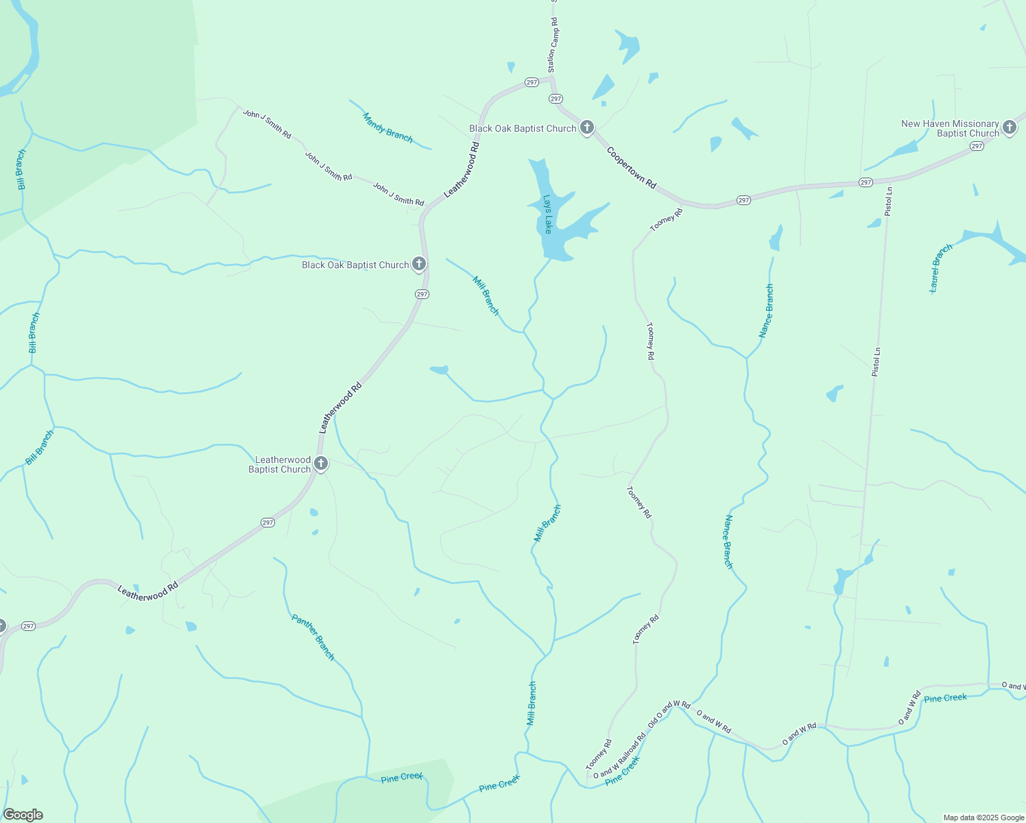 map of restaurants, bars, coffee shops, grocery stores, and more near 181 Cason Lane in Oneida