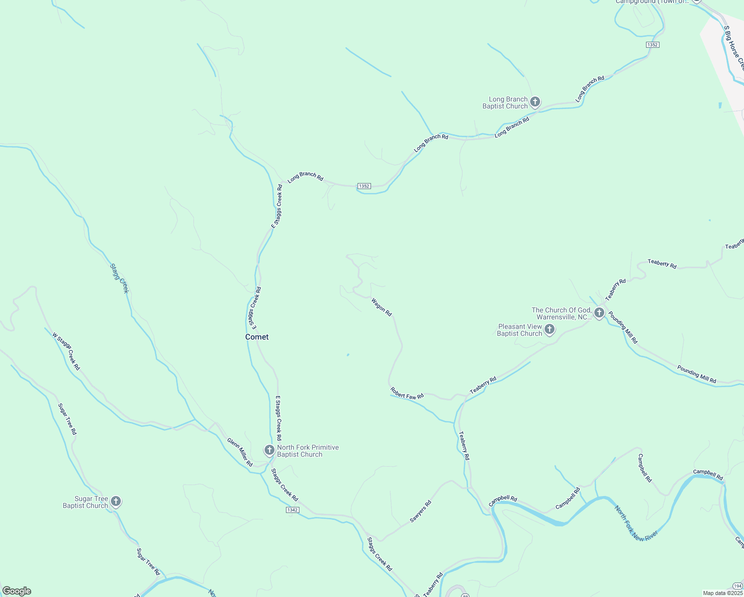 map of restaurants, bars, coffee shops, grocery stores, and more near Wagon Road in Warrensville