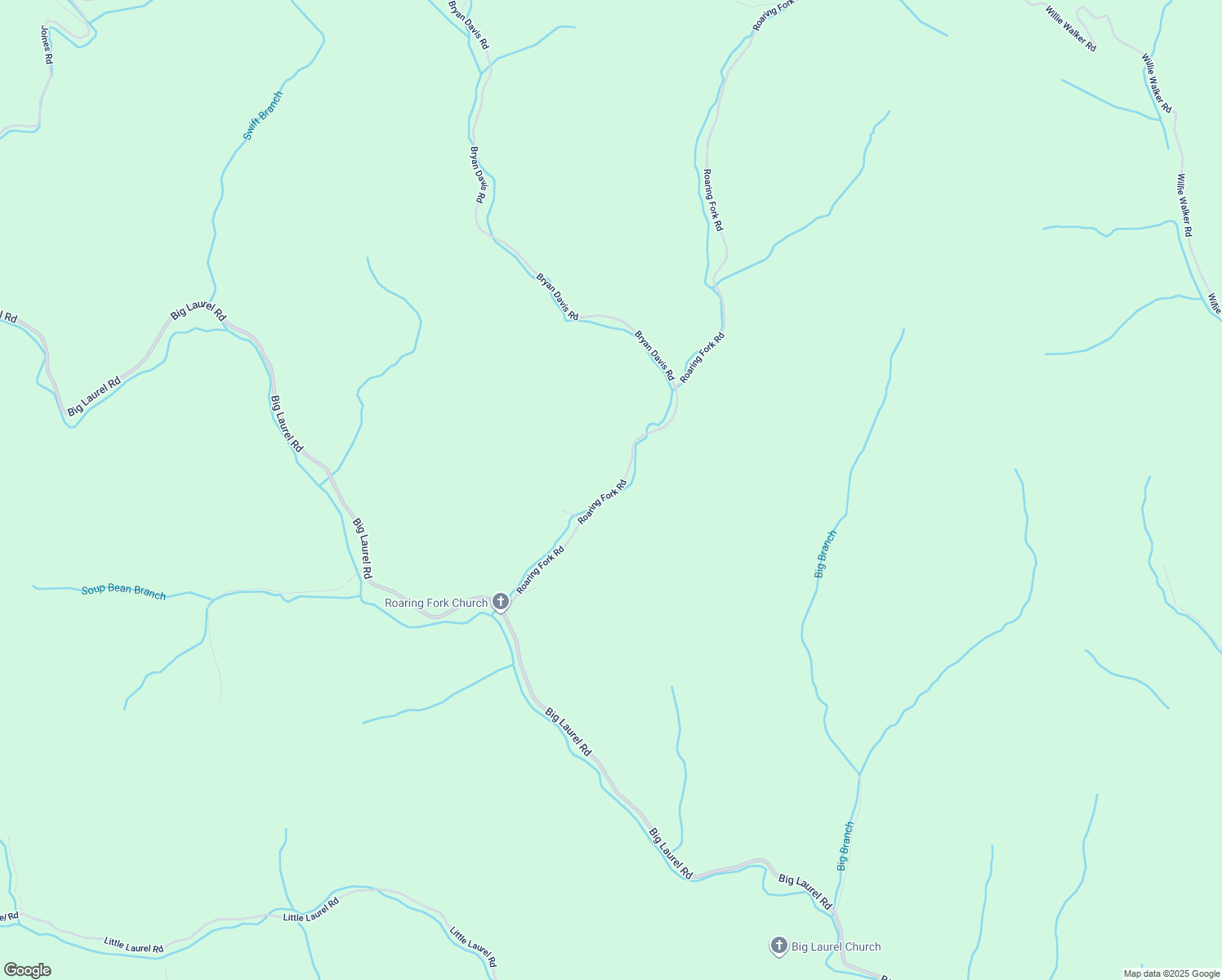 map of restaurants, bars, coffee shops, grocery stores, and more near 571 Roaring Fork Road in Creston