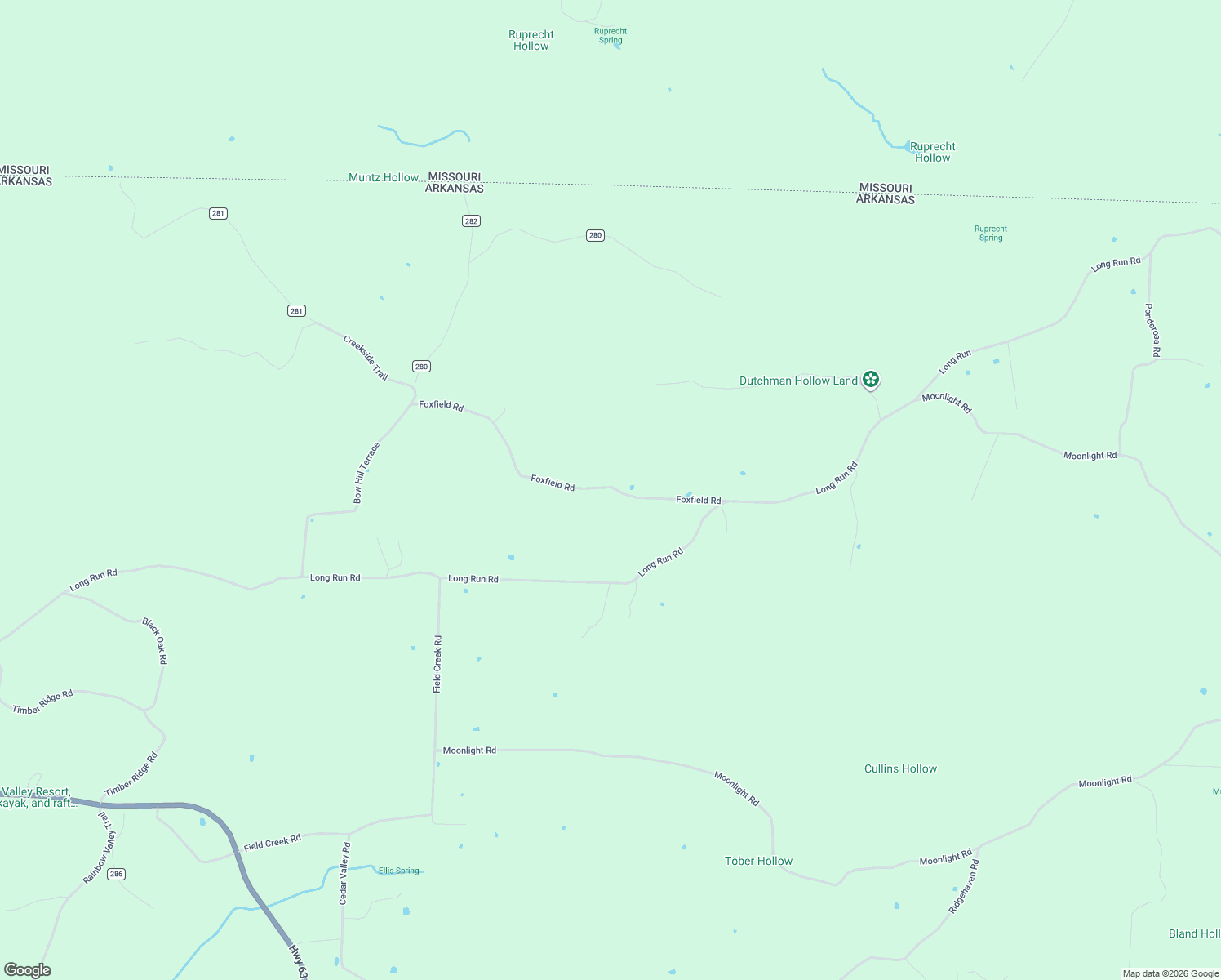 map of restaurants, bars, coffee shops, grocery stores, and more near in Mammoth Spring