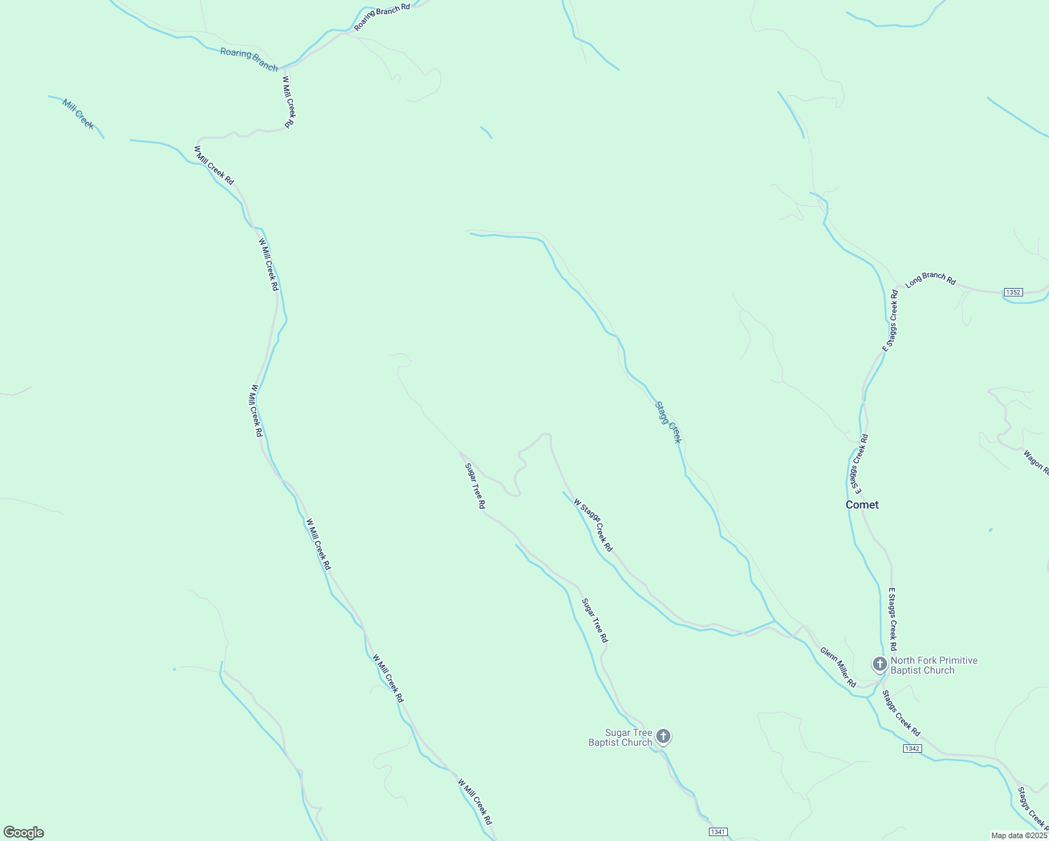 map of restaurants, bars, coffee shops, grocery stores, and more near 1312 West Staggs Creek Road in Warrensville