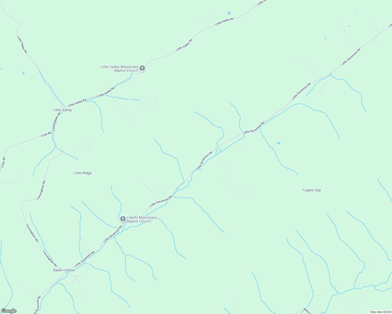 map of restaurants, bars, coffee shops, grocery stores, and more near 3415 Little Sycamore Road in Tazewell