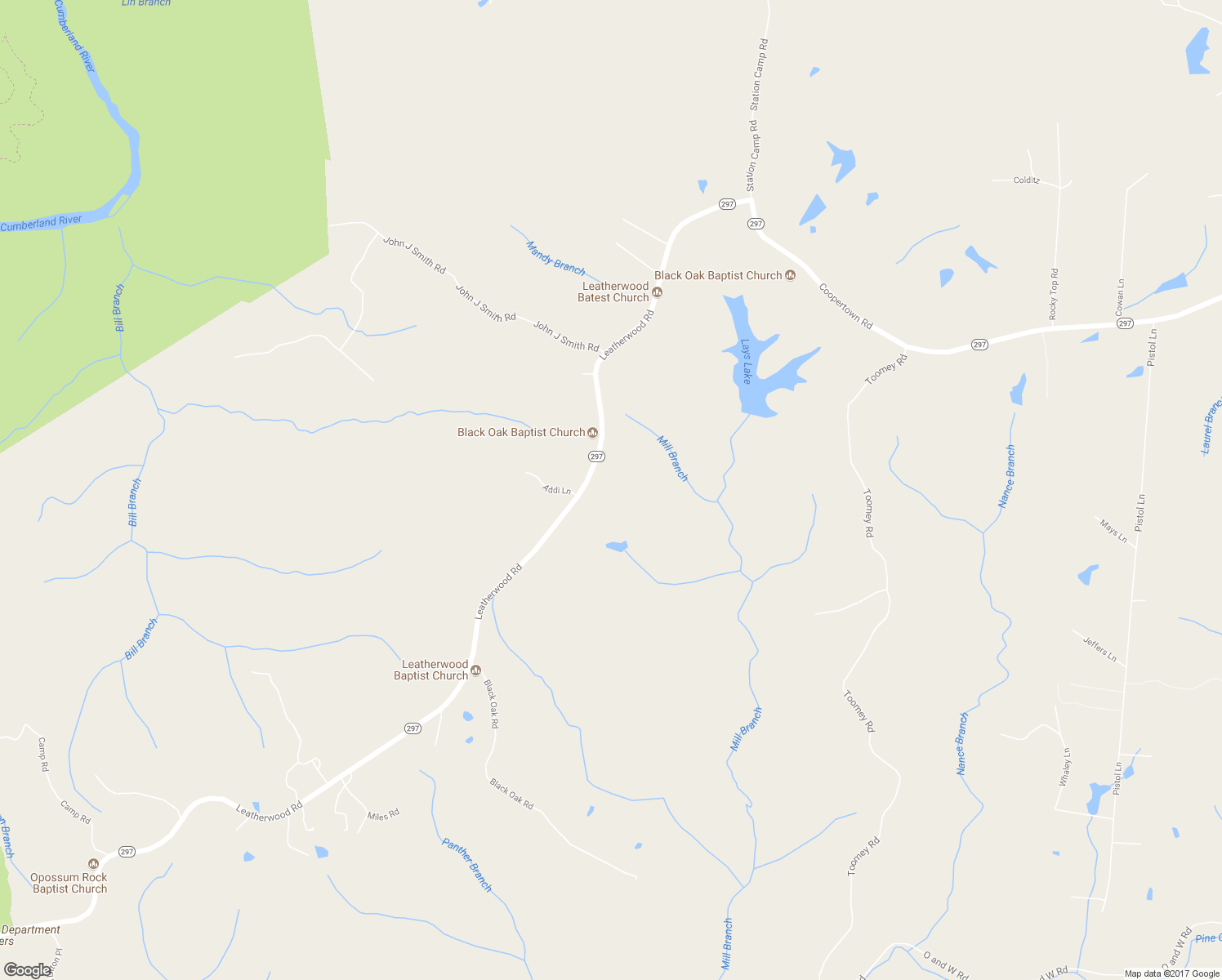 map of restaurants, bars, coffee shops, grocery stores, and more near 1171 Leatherwood Road in Oneida