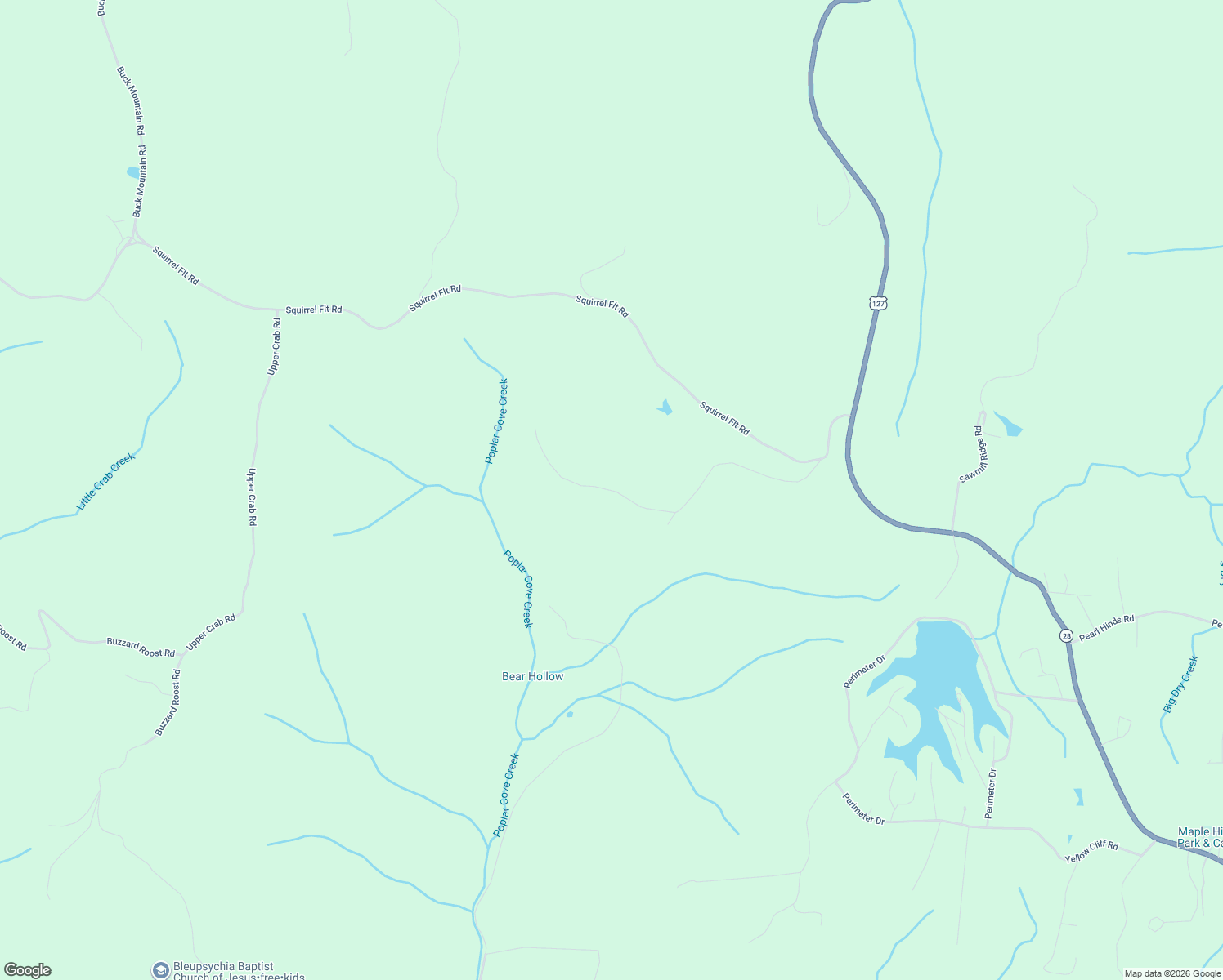 map of restaurants, bars, coffee shops, grocery stores, and more near 30 Holden Hollow Road in Jamestown