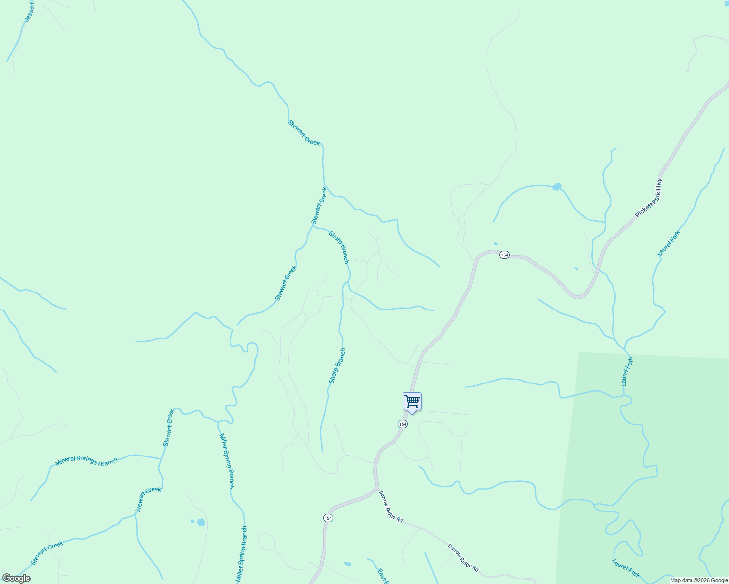 map of restaurants, bars, coffee shops, grocery stores, and more near 1092 Grandview Way in Jamestown