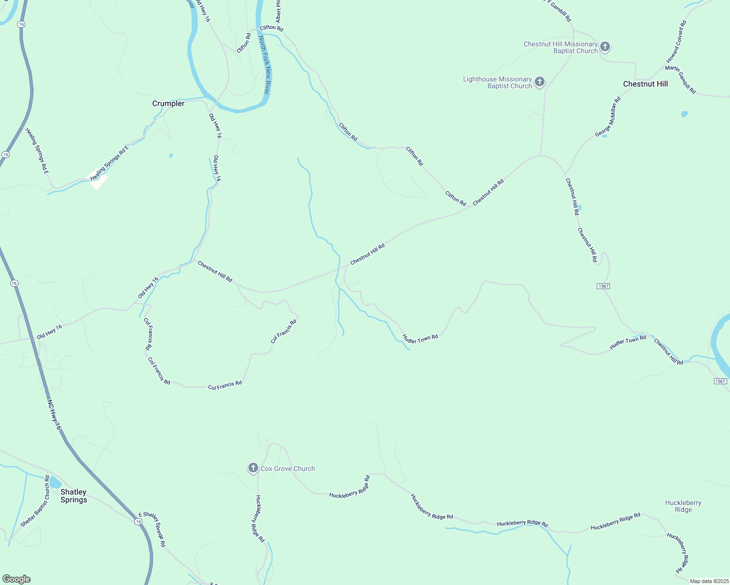 map of restaurants, bars, coffee shops, grocery stores, and more near 301 Hudler Town Road in Crumpler