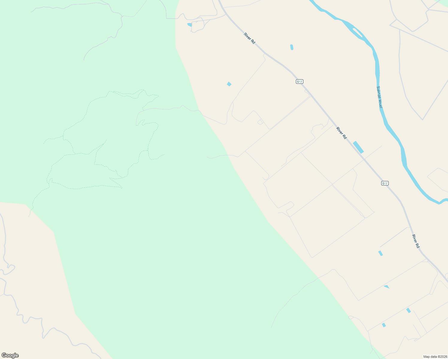 map of restaurants, bars, coffee shops, grocery stores, and more near Unnamed Road in Salinas