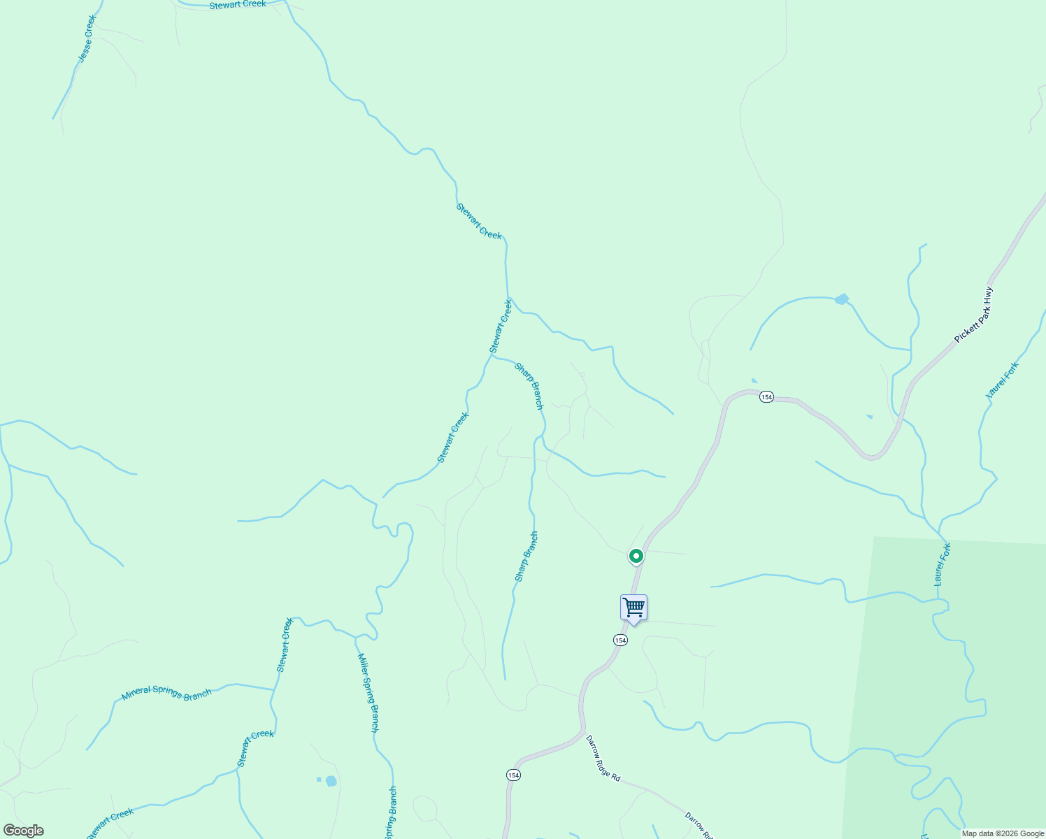 map of restaurants, bars, coffee shops, grocery stores, and more near 564 Cliffmont in Jamestown