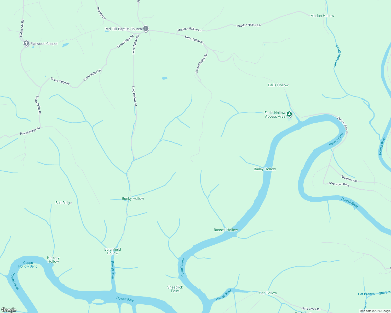 map of restaurants, bars, coffee shops, grocery stores, and more near 683 Russell Ridge Road in Speedwell