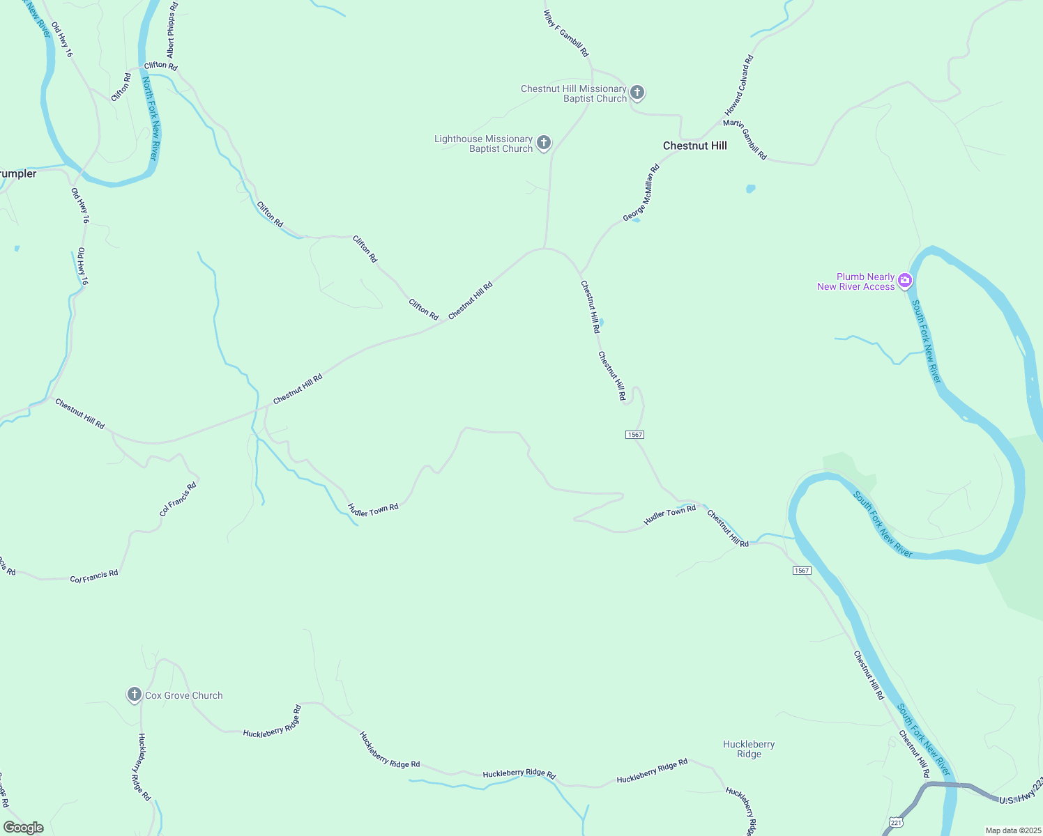 map of restaurants, bars, coffee shops, grocery stores, and more near 1551 Hudler Town Road in Crumpler