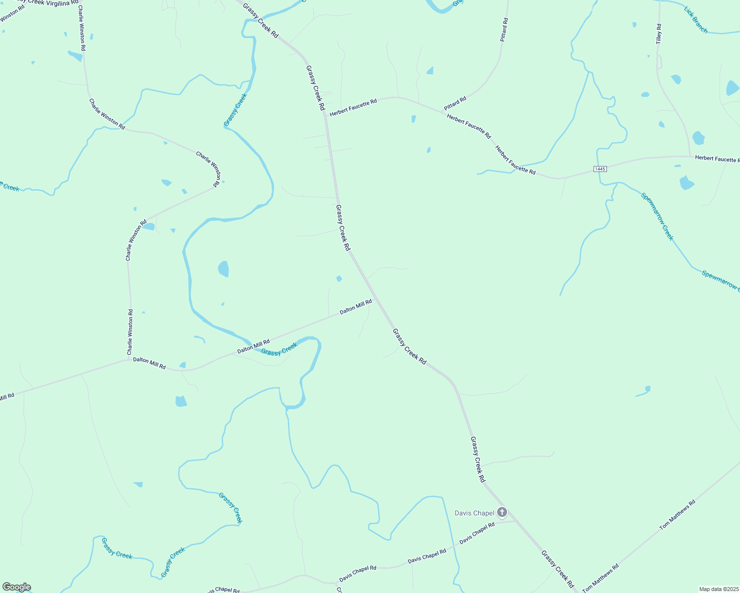 map of restaurants, bars, coffee shops, grocery stores, and more near 8723 Grassy Creek Road in Bullock