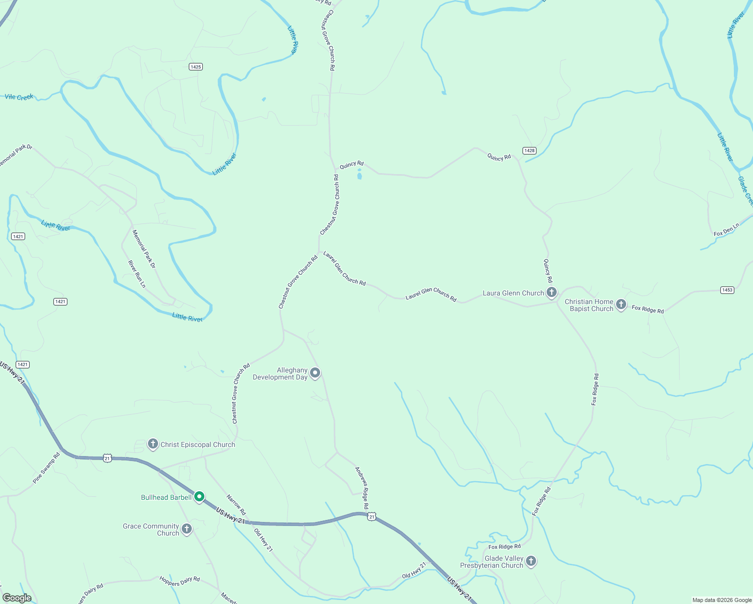map of restaurants, bars, coffee shops, grocery stores, and more near 93 Duncan Valley Lane in Sparta