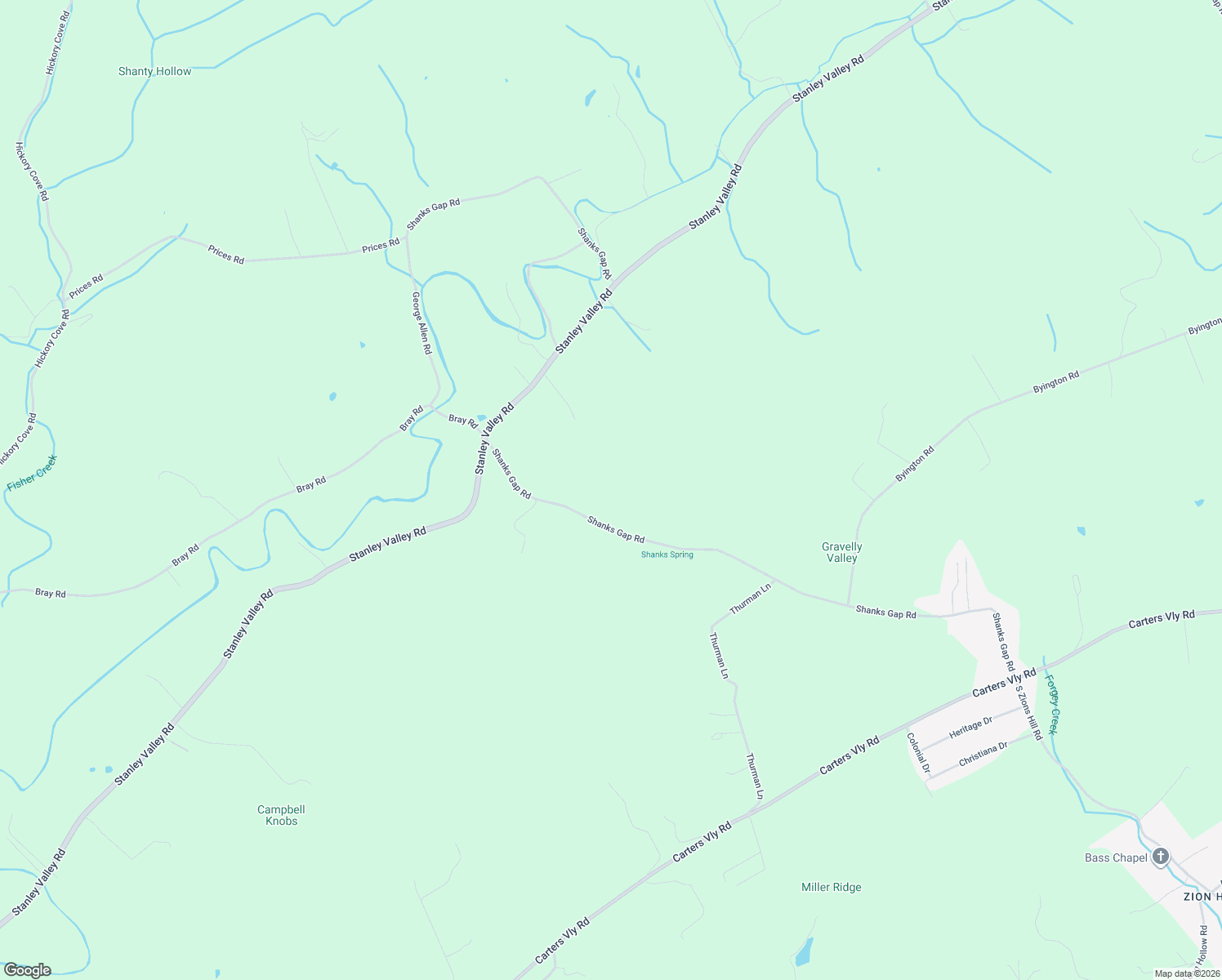 map of restaurants, bars, coffee shops, grocery stores, and more near 519 Shanks Gap Road in Rogersville