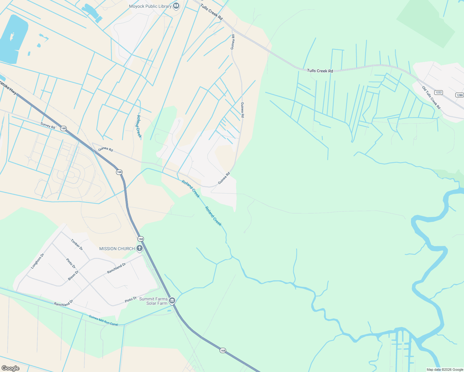map of restaurants, bars, coffee shops, grocery stores, and more near 353 Guinea Rd in Currituck