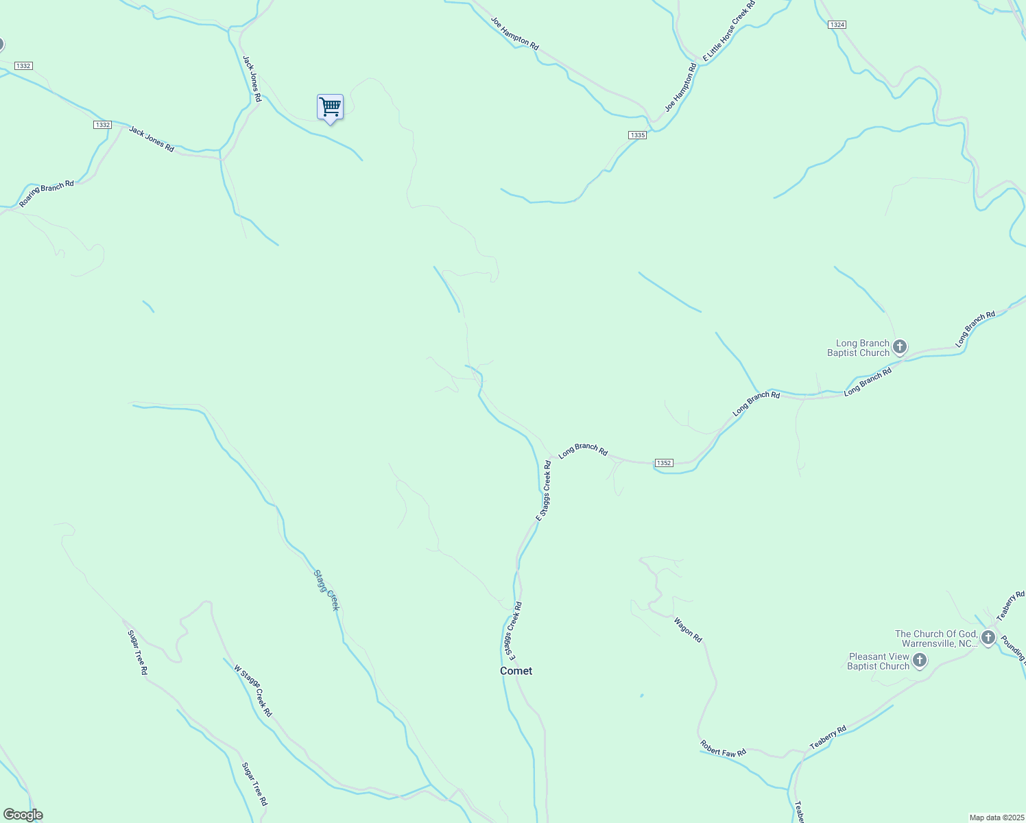 map of restaurants, bars, coffee shops, grocery stores, and more near Monroe Miller Road in Warrensville