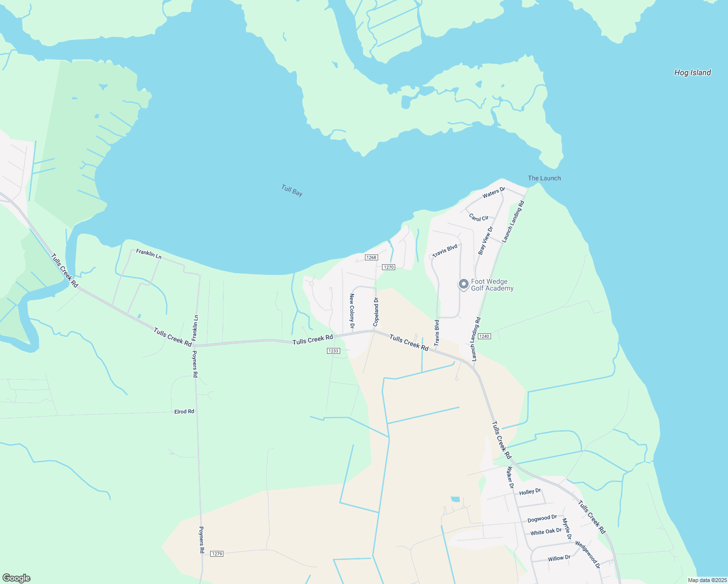 map of restaurants, bars, coffee shops, grocery stores, and more near 118 New Colony Drive in Moyock
