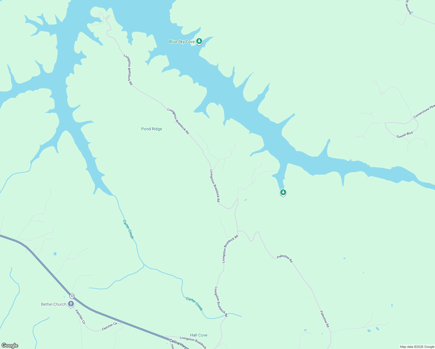 map of restaurants, bars, coffee shops, grocery stores, and more near 802 Livingston Boat Dock in Allons