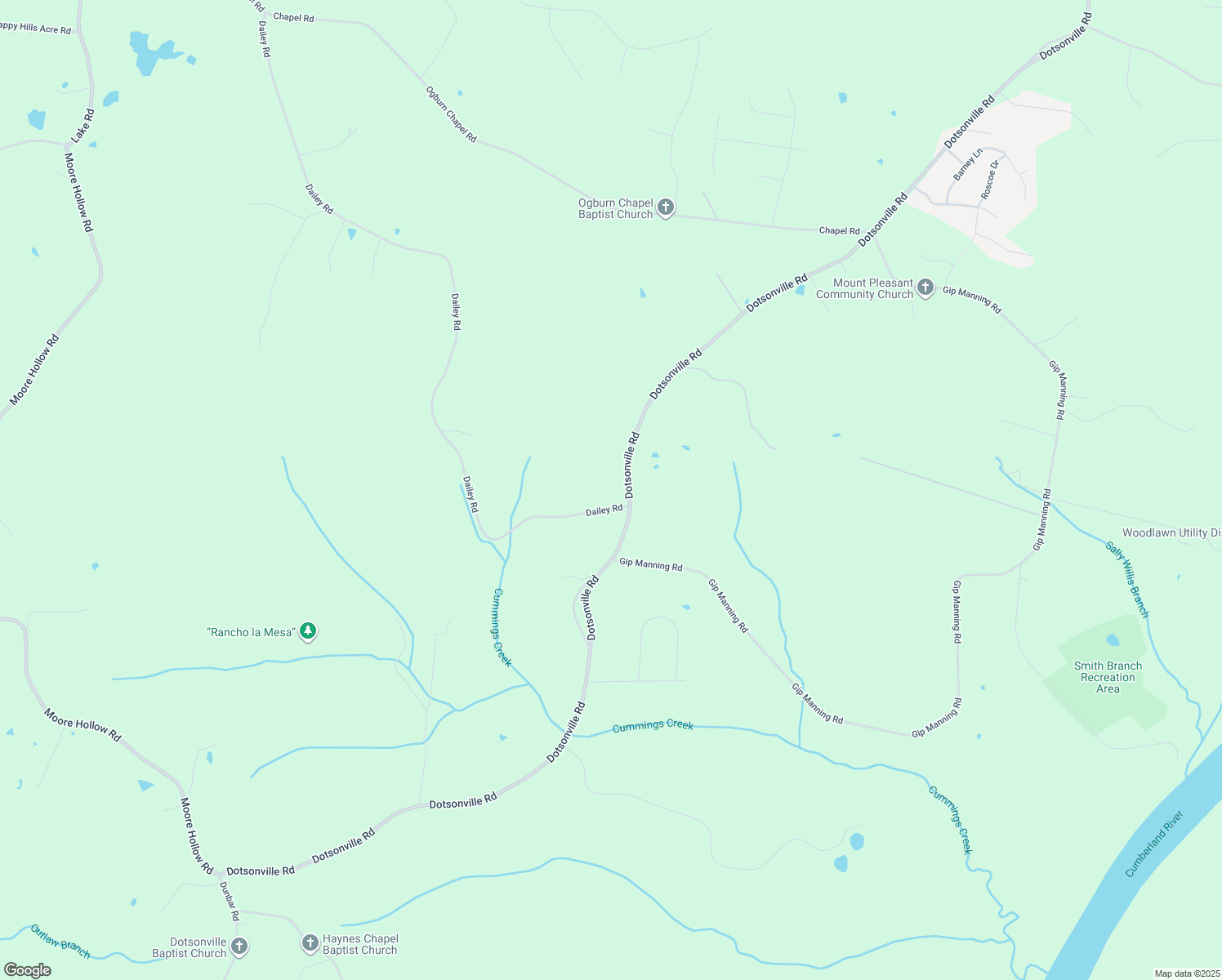 map of restaurants, bars, coffee shops, grocery stores, and more near 2440 Dotsonville Road in Clarksville