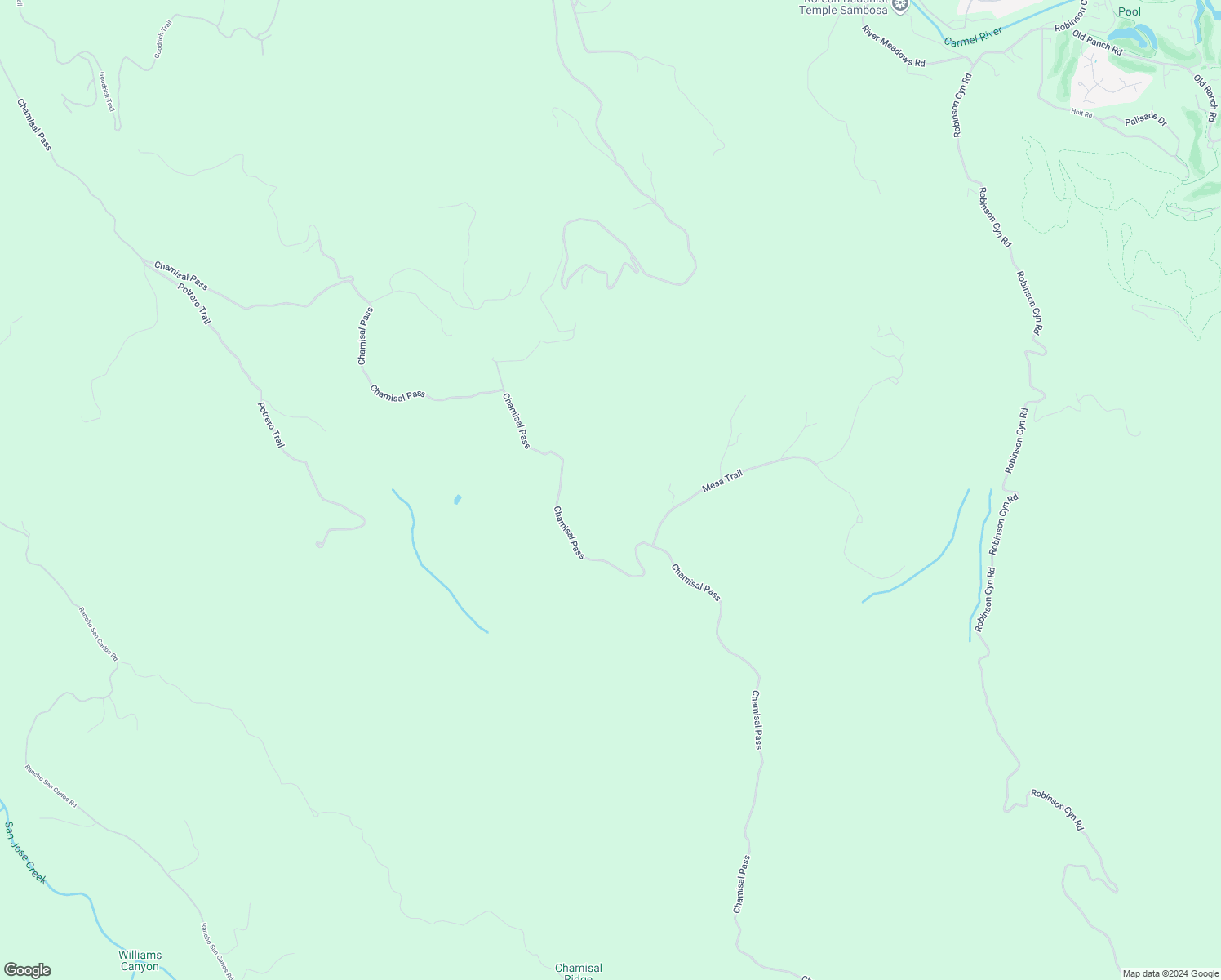 map of restaurants, bars, coffee shops, grocery stores, and more near 70 Chamisal Pass in Carmel-by-the-Sea