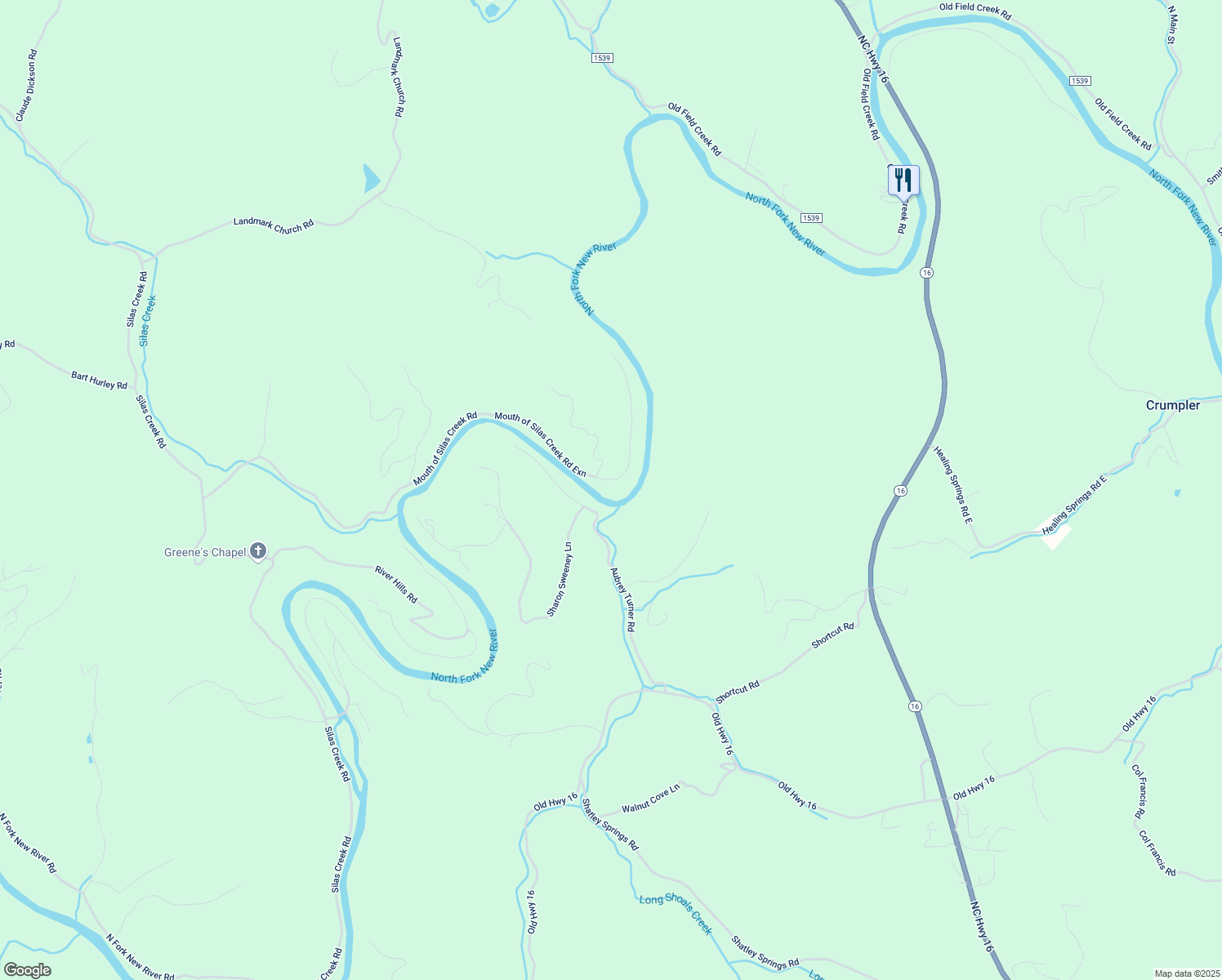 map of restaurants, bars, coffee shops, grocery stores, and more near 215 Haven Ridge Road in Lansing