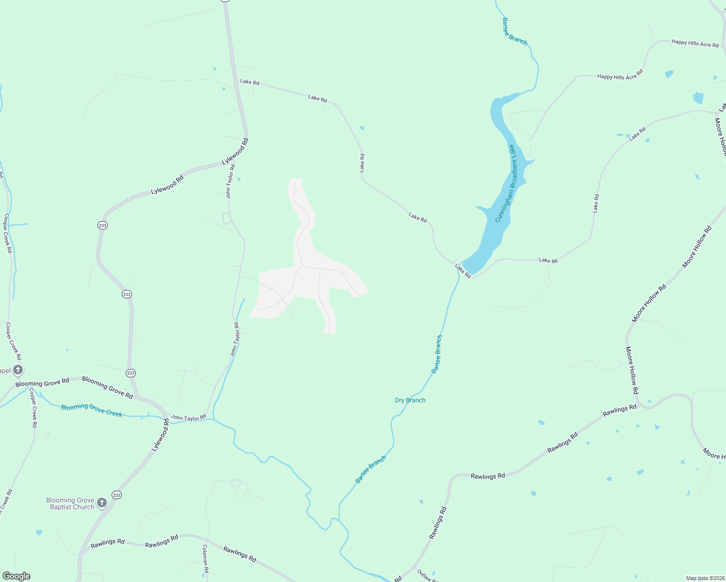 map of restaurants, bars, coffee shops, grocery stores, and more near 3358 Backridge Road in Woodlawn