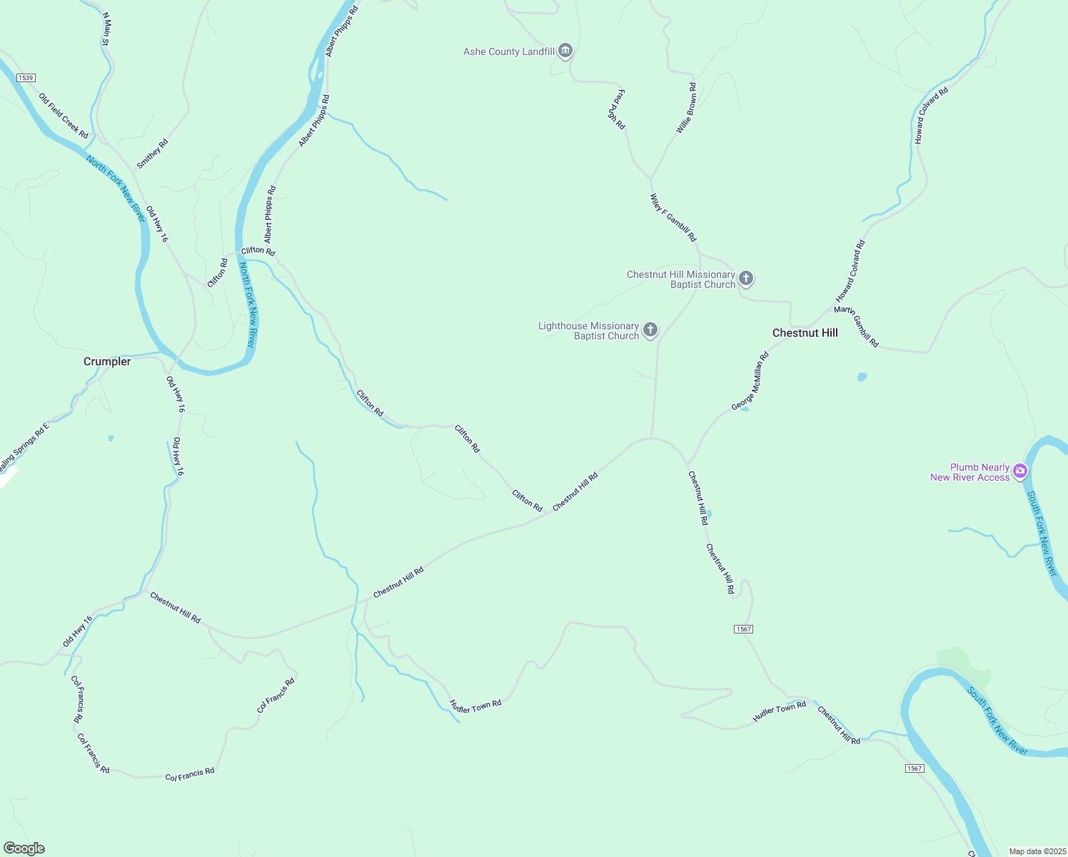 map of restaurants, bars, coffee shops, grocery stores, and more near 408 Clifton Road in Crumpler