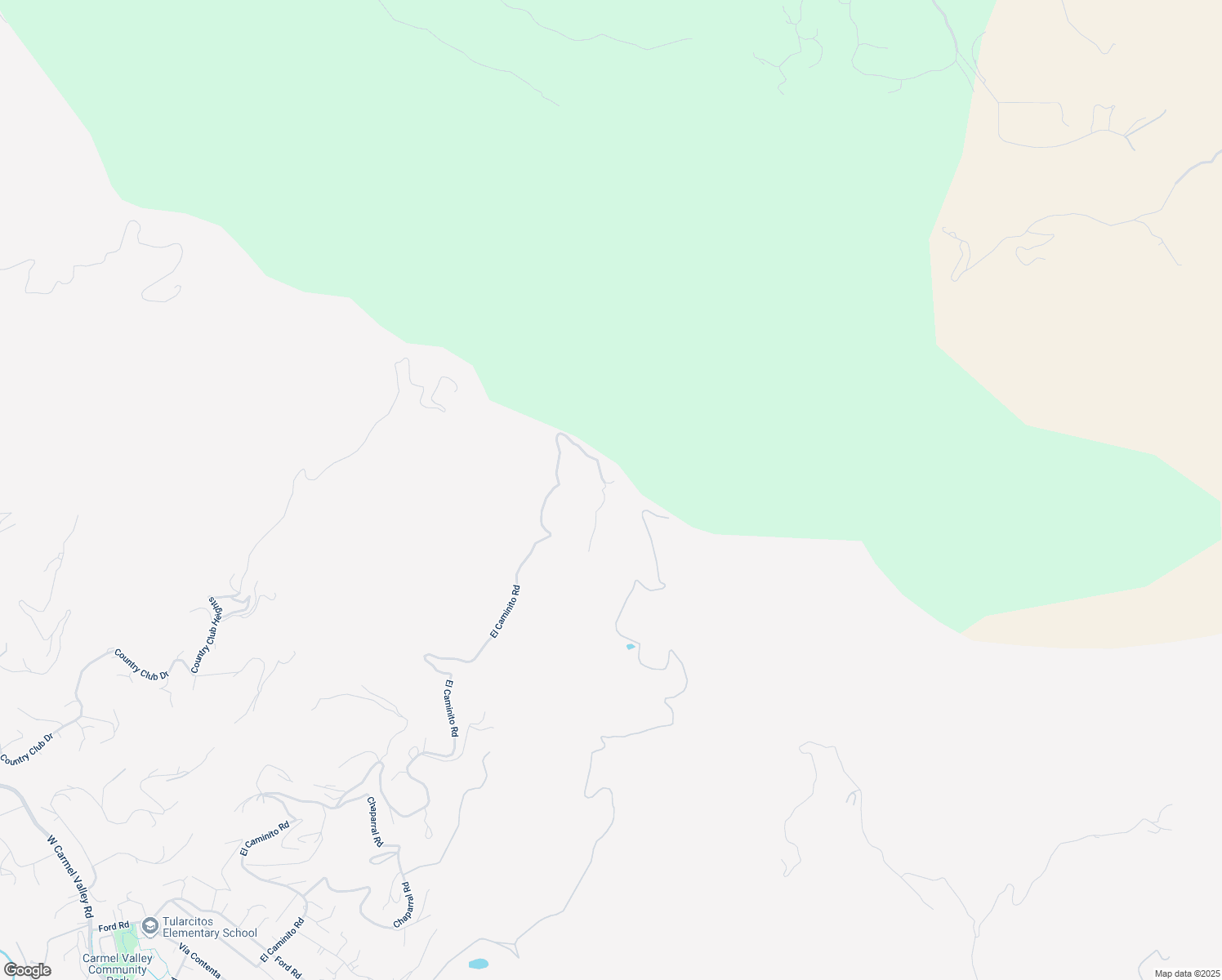 map of restaurants, bars, coffee shops, grocery stores, and more near 500 El Caminito Road in Carmel Valley