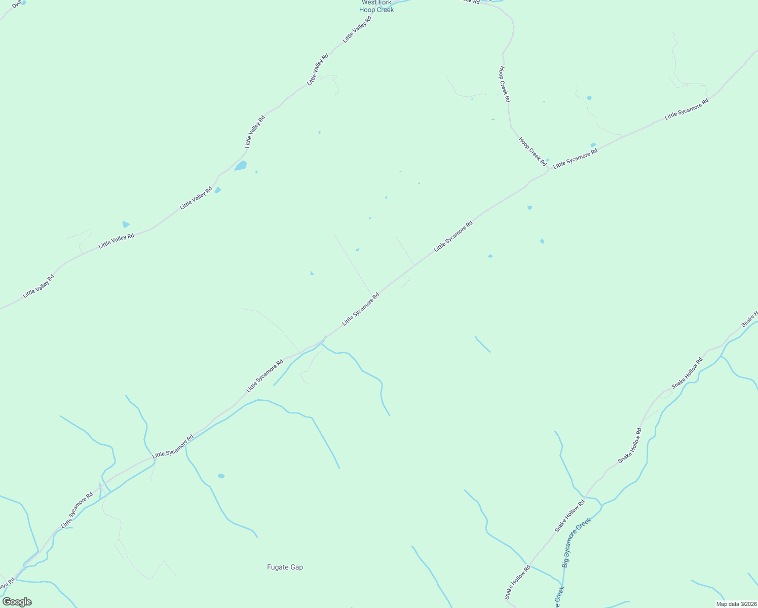 map of restaurants, bars, coffee shops, grocery stores, and more near 4174-4232 Little Sycamore Road in Tazewell