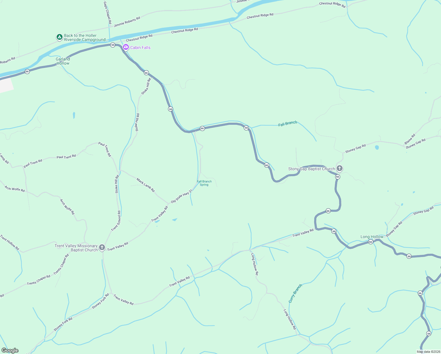 map of restaurants, bars, coffee shops, grocery stores, and more near 227 Elihu Road in Sneedville